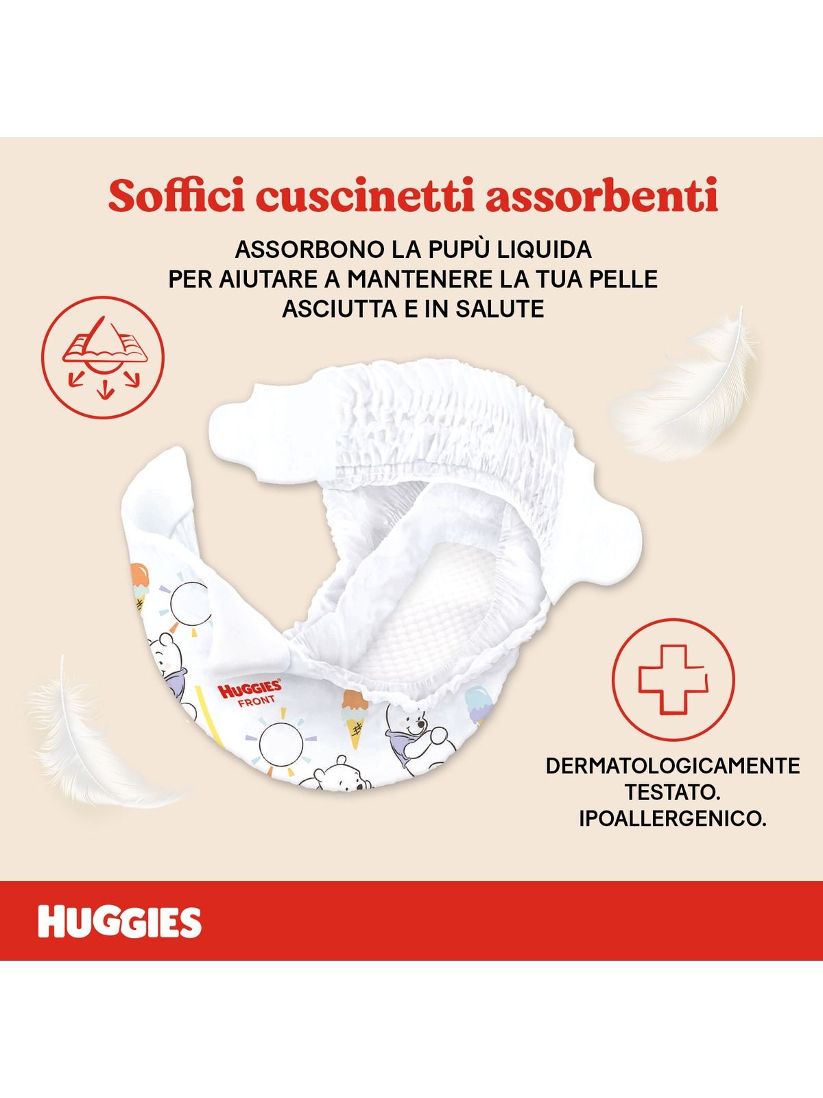 Huggies extra care bebè – pannolini taglia 1 (2-5 kg) – confezione da 40 pz - Huggies