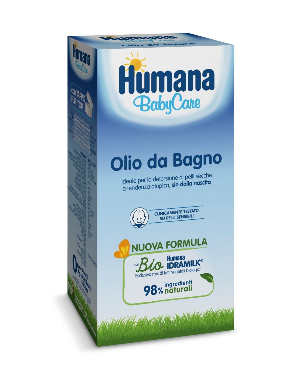 Olio da bagno 200 ml - Humana Baby
