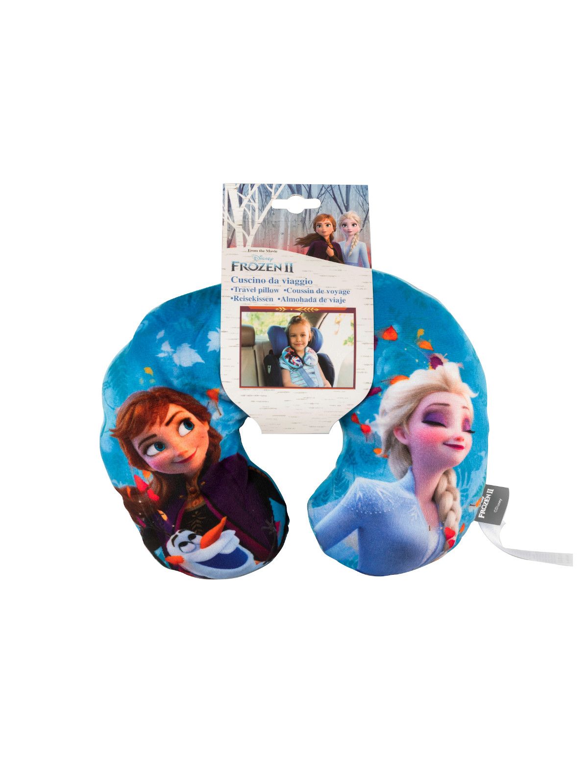 Cuscino da viaggio disney frozen 2 27x23x9 cm - Disney Shop