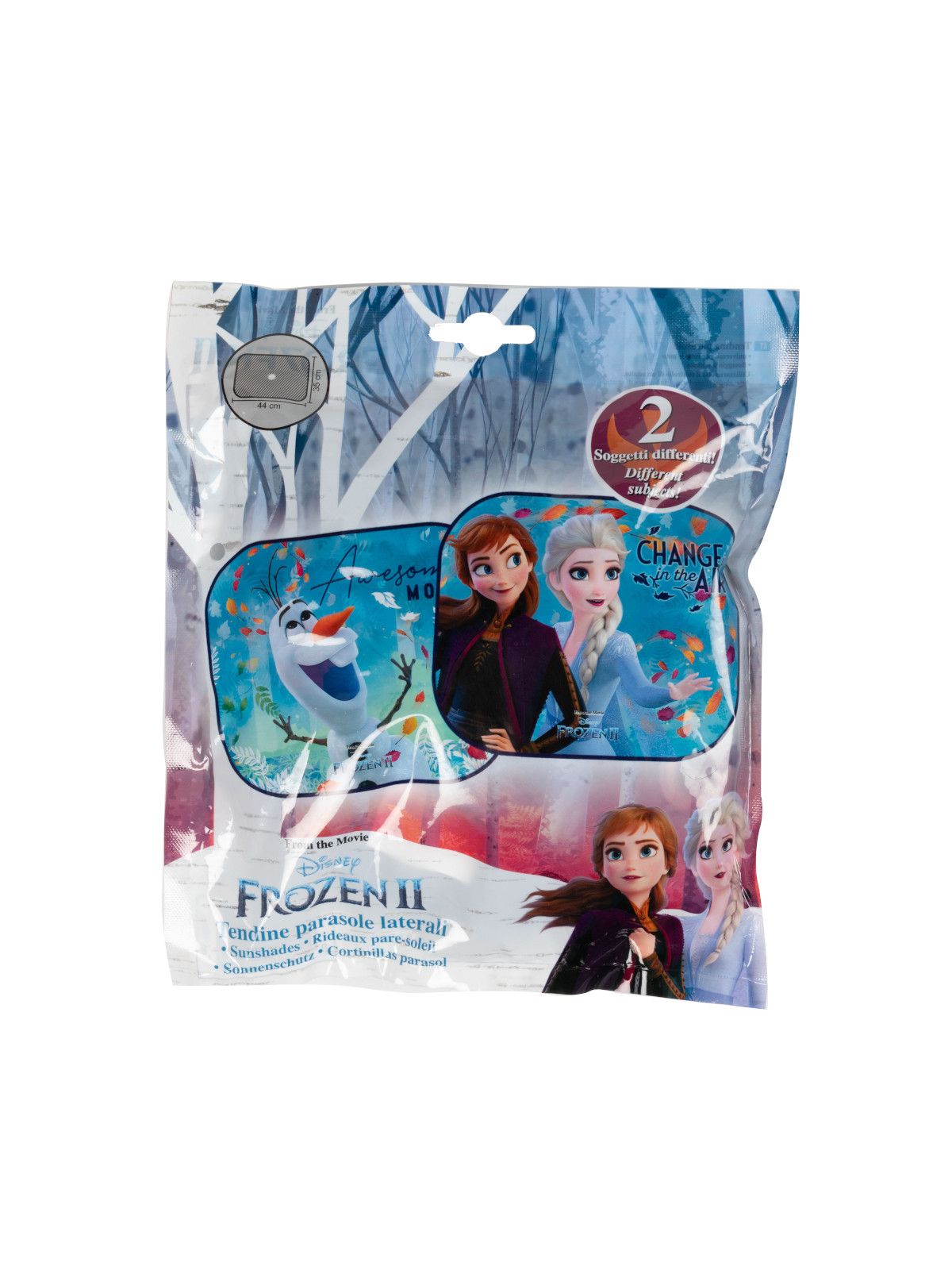 Tendine laterali disney frozen 2 44x35 cm - 2 pezzi - Disney Shop
