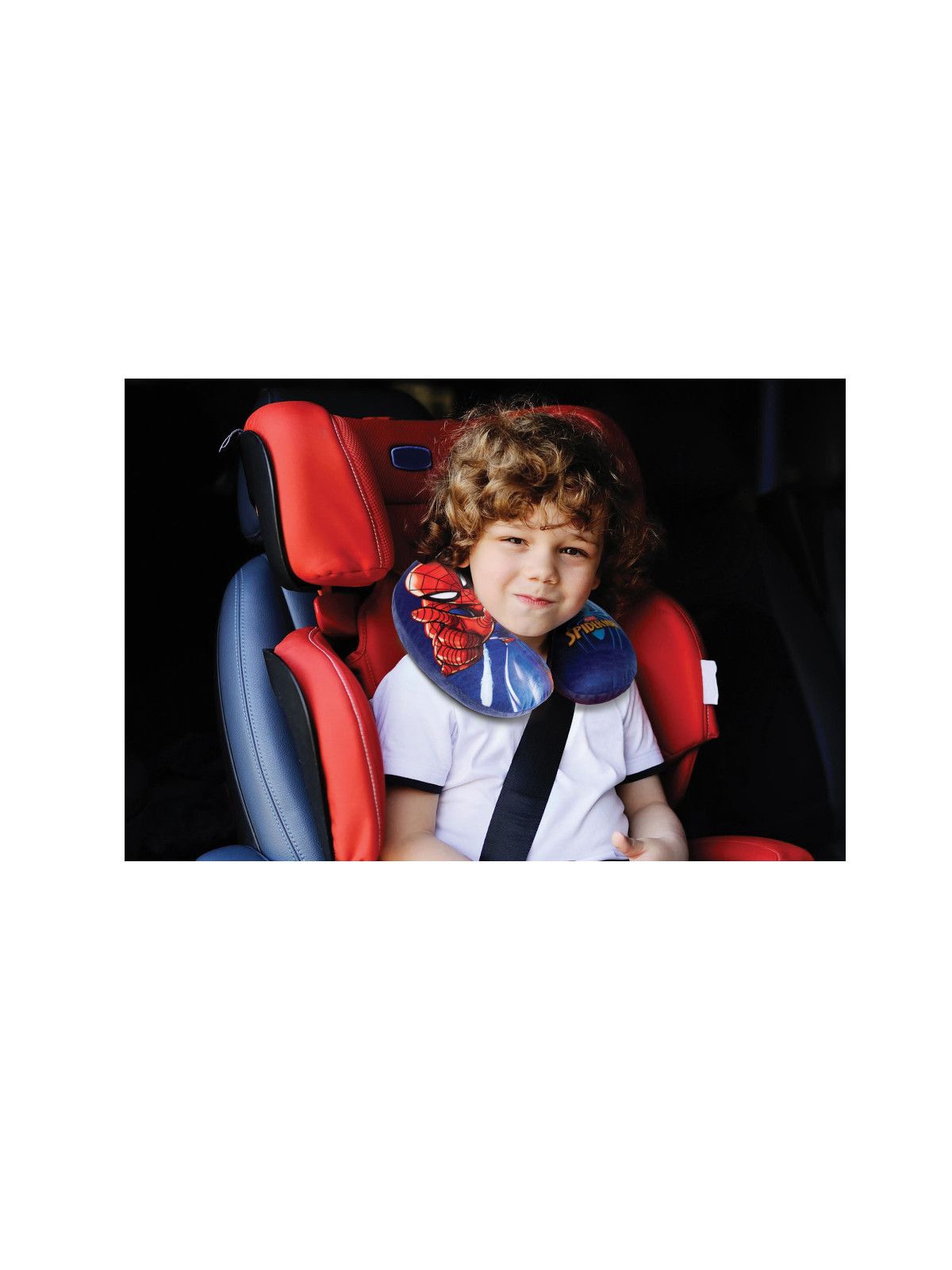 Cuscino da viaggio marvel spiderman 27x23x9 cm - Marvel