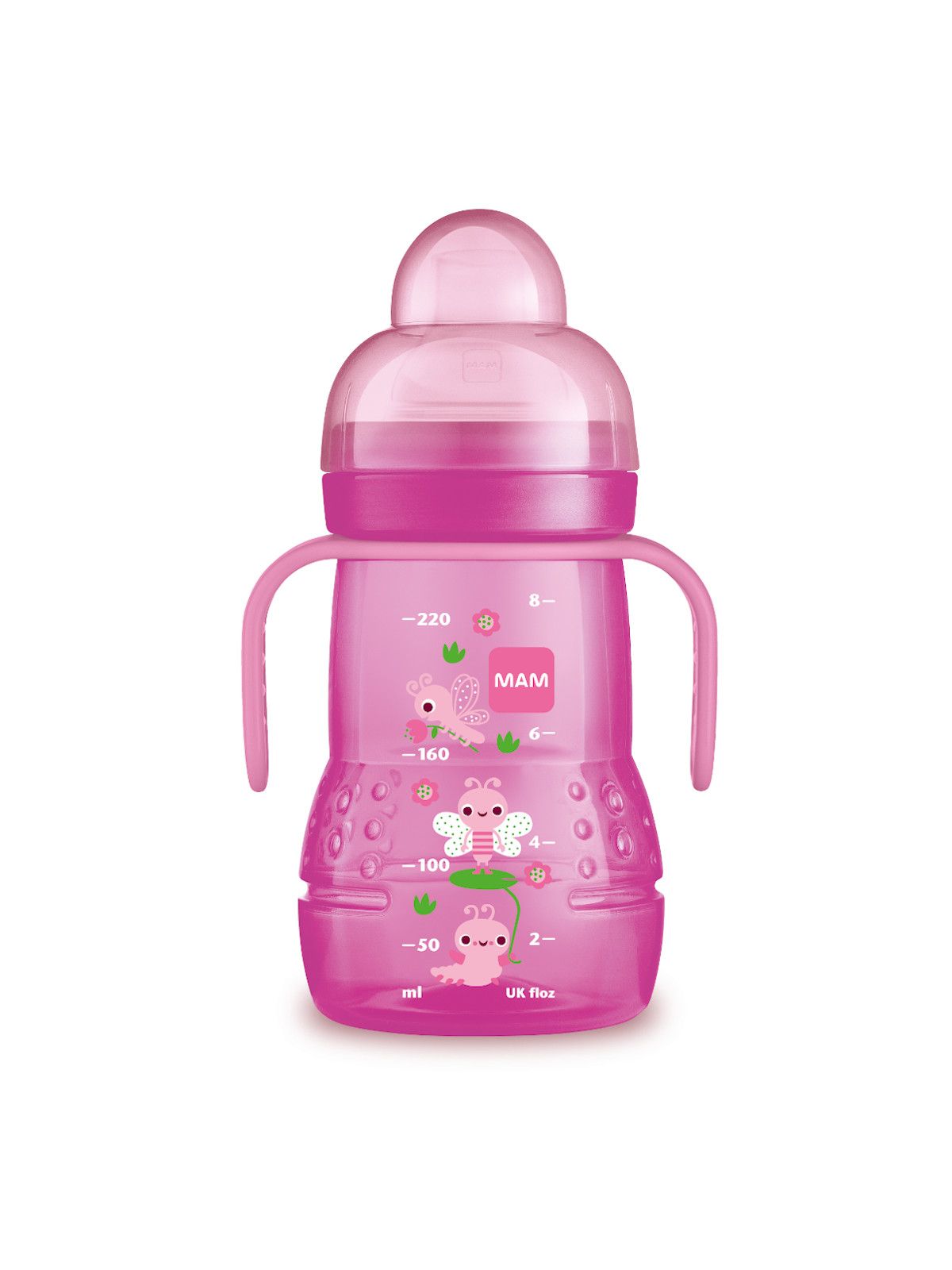 Tazza trainer c/tett + soft spout, femmina - Mam