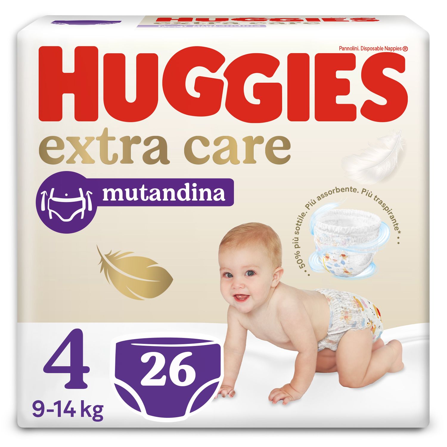 Extra care mutandina tg. 4 - Huggies