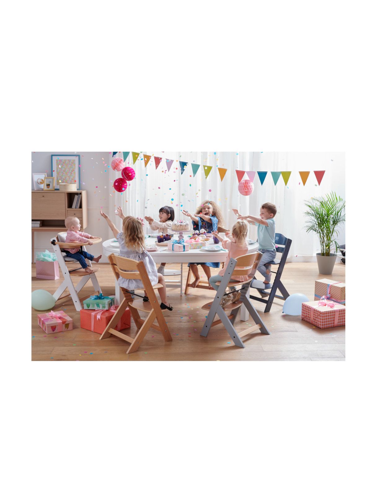 Kinderkraft - seggiolone enock bianco - KinderKraft
