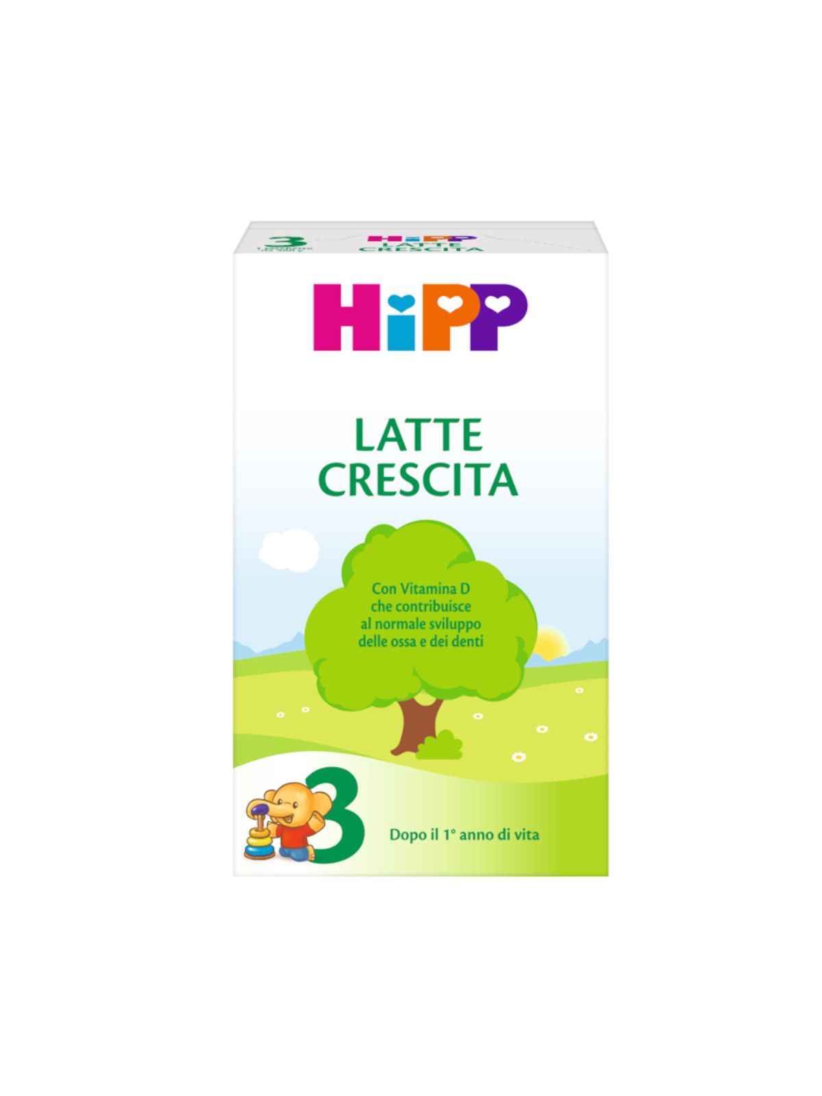 Latte 3 crescita polvere 500 gr - Hipp