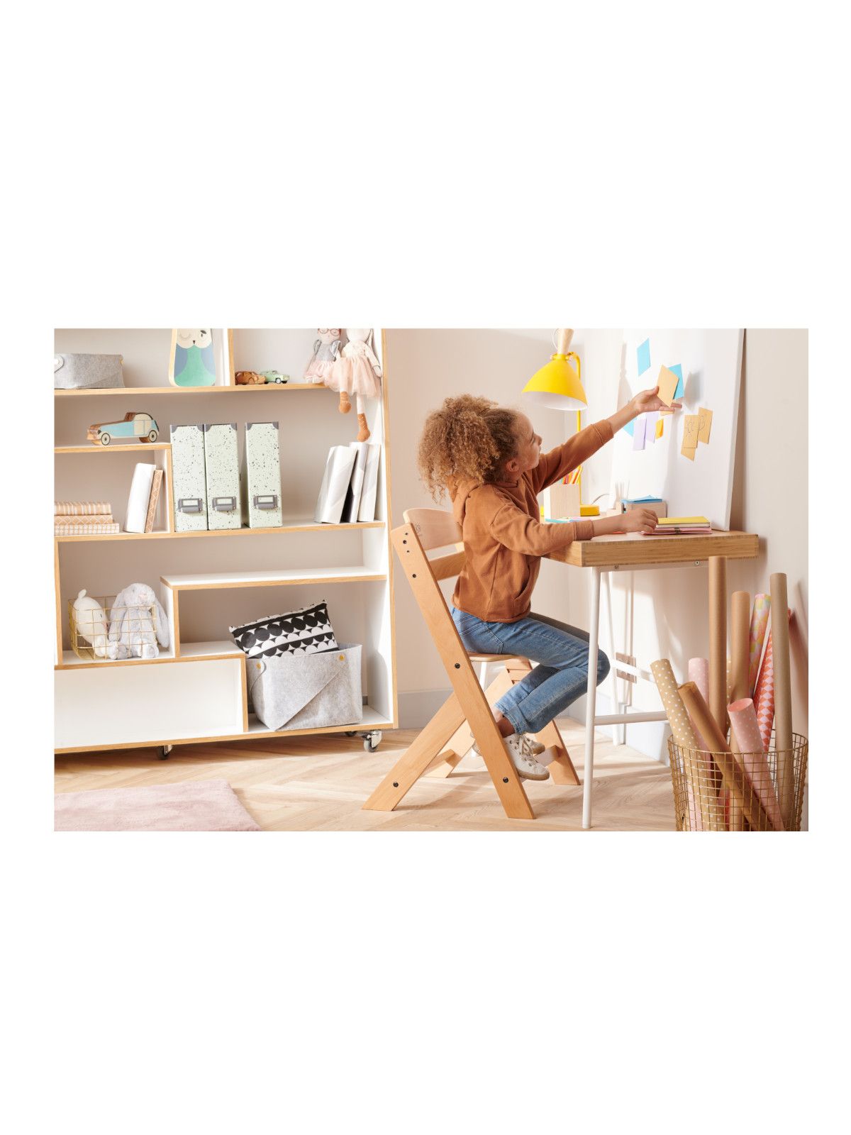 Kinderkraft - seggiolone pappa enock grigio - KinderKraft