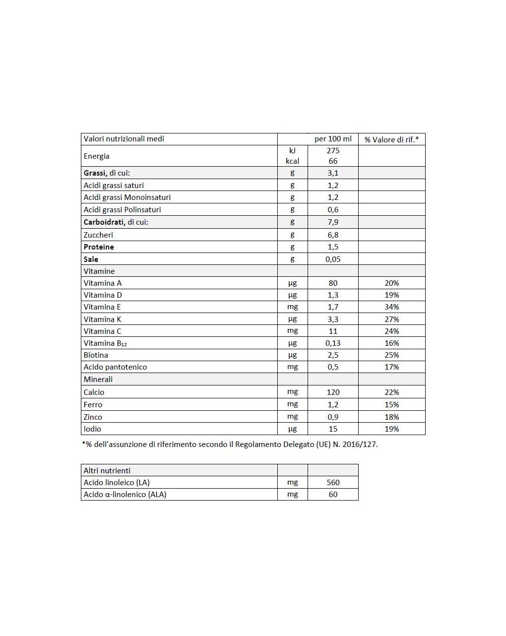 Humana latte 3 liquido 6x470 ml - Humana