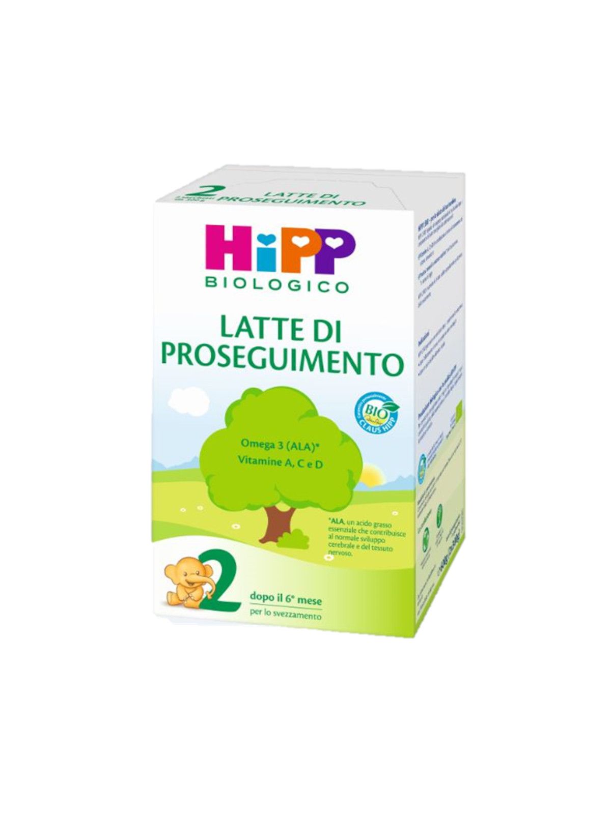 Latte 2 di proseguimento polvere 600g - Hipp