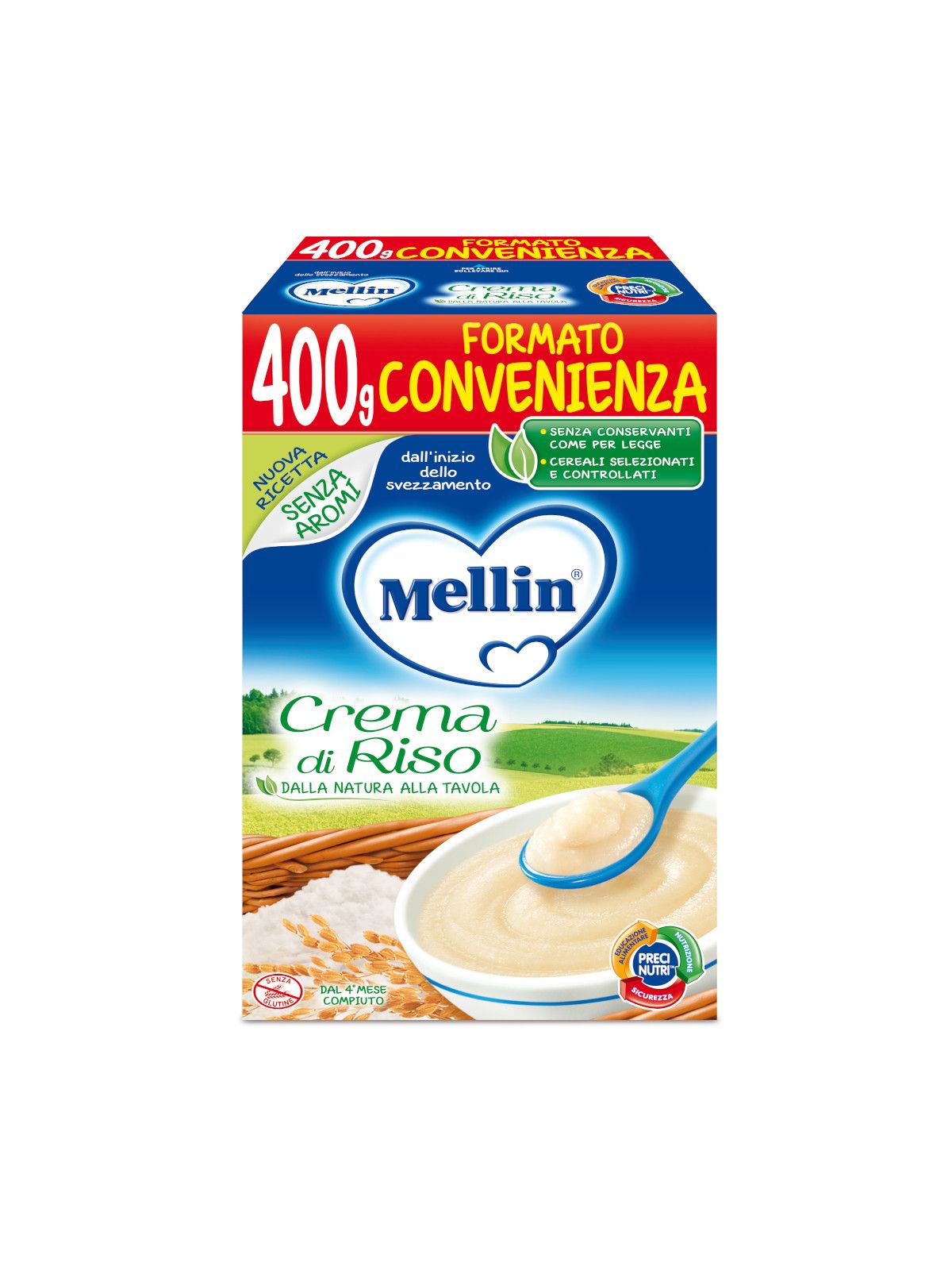 Mellin crema di riso 400 gr - Mellin
