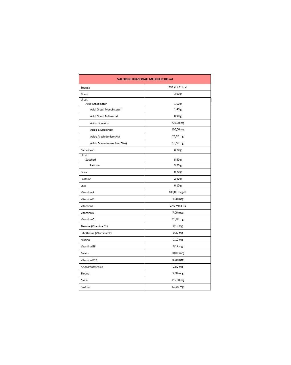 Buona - latte bbmilk zero liquido 500ml - Buona