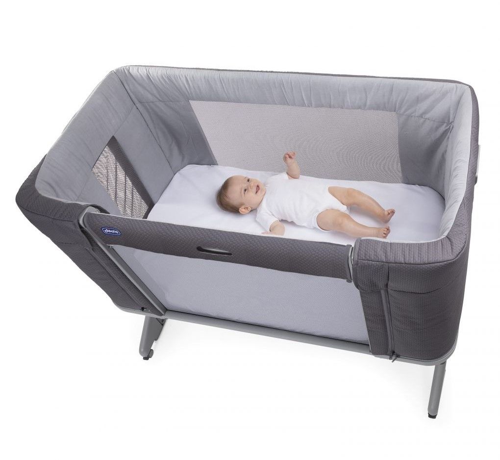 Culla next 2 me forever moon grey - Chicco