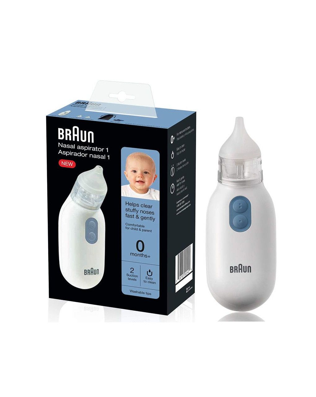 Aspiratore nasale a batteria - Braun