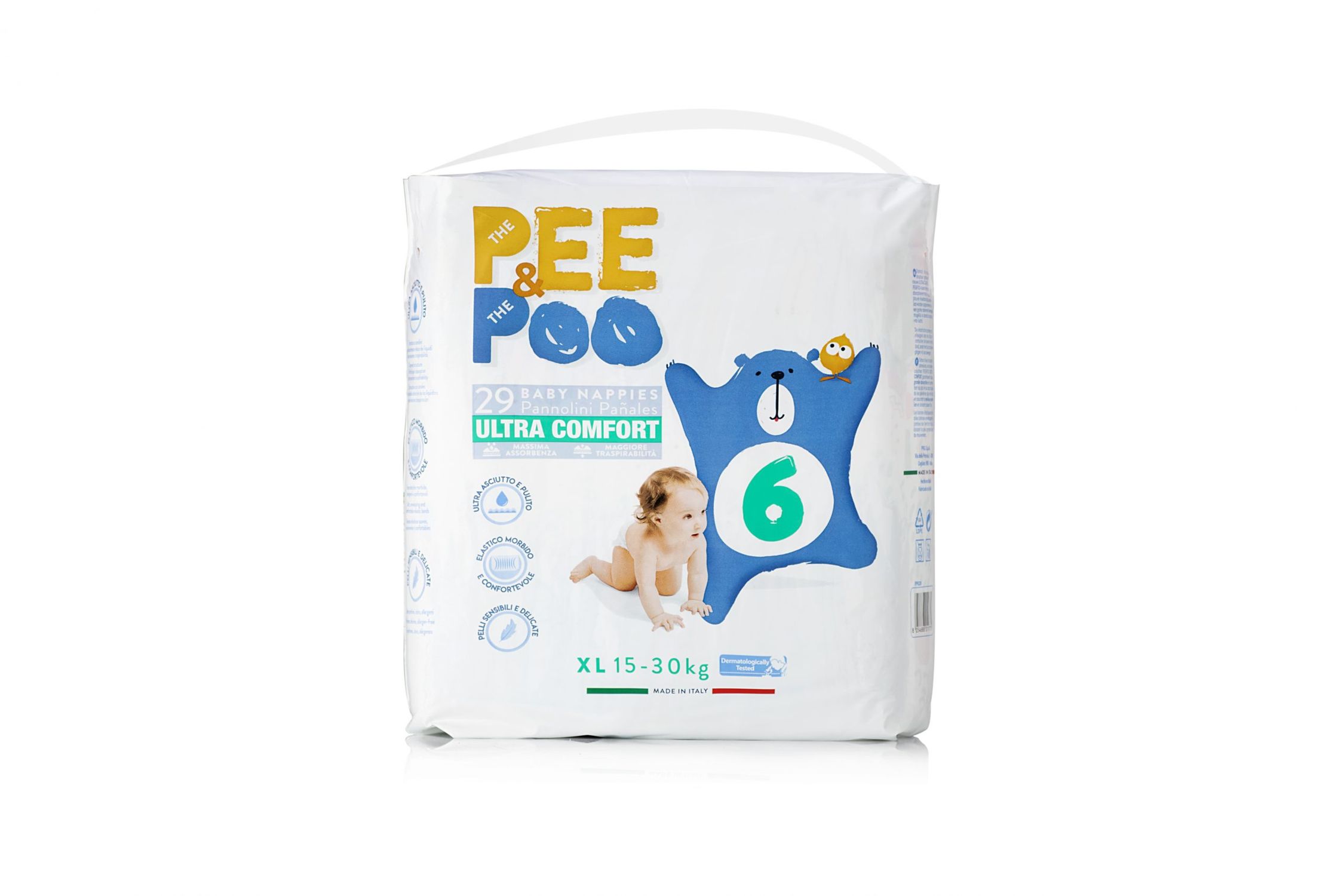 Pee&poo xl taglia 6 - 29 pz - 
