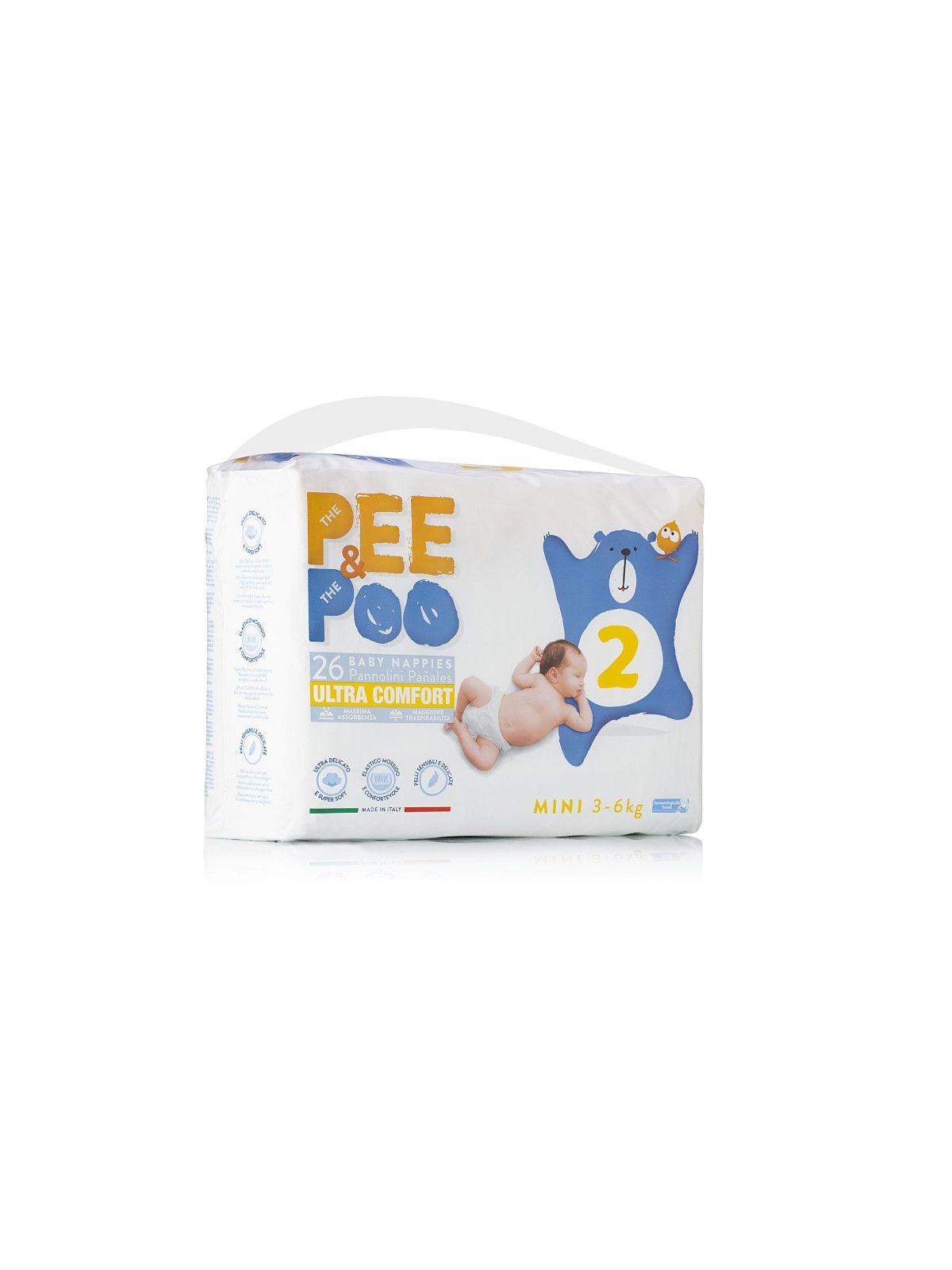 Pee&amp;poo mini taglia 2 - 26 pz - 