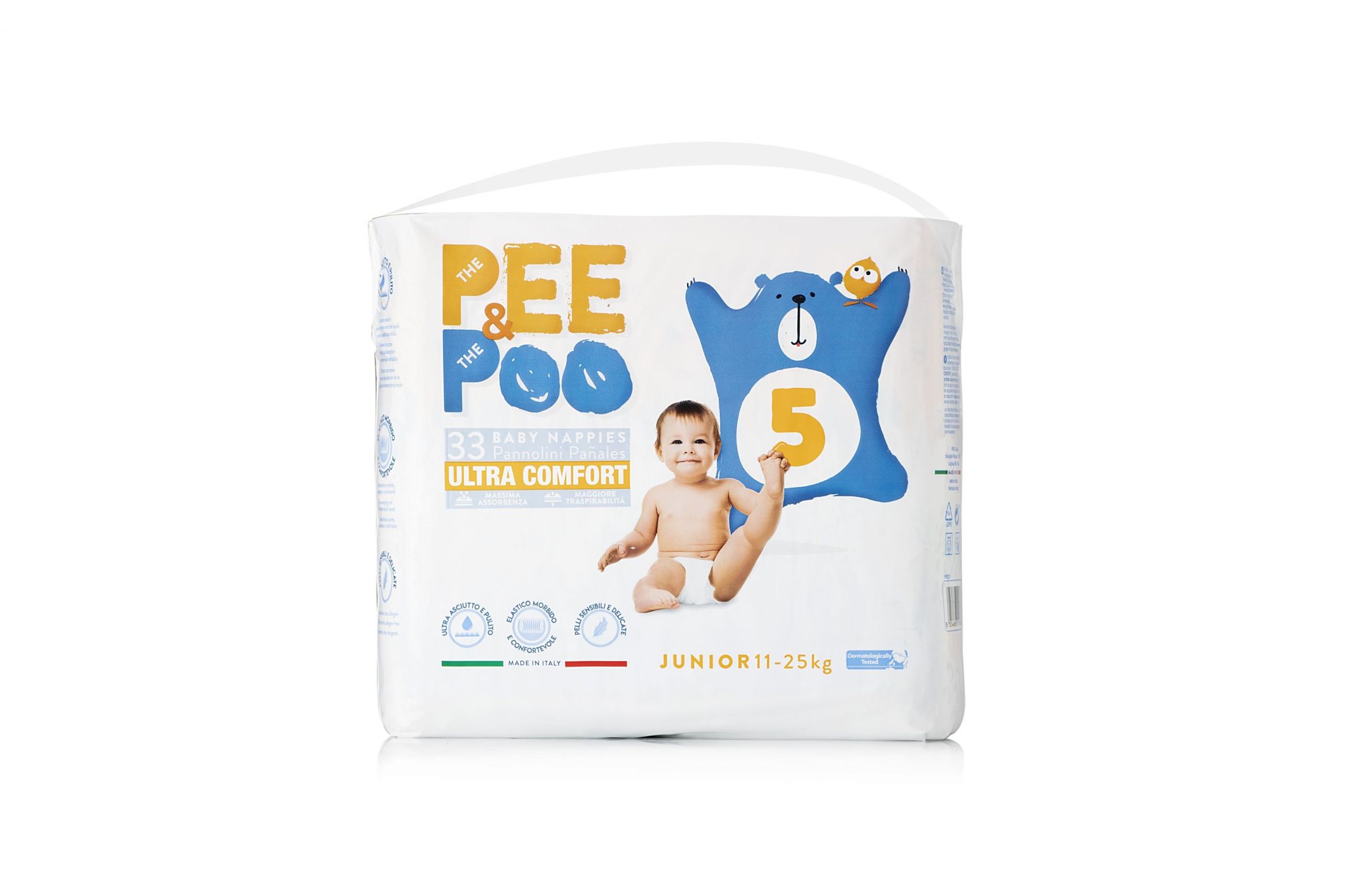 Pee&poo junior taglia 5 - 33 pz - 