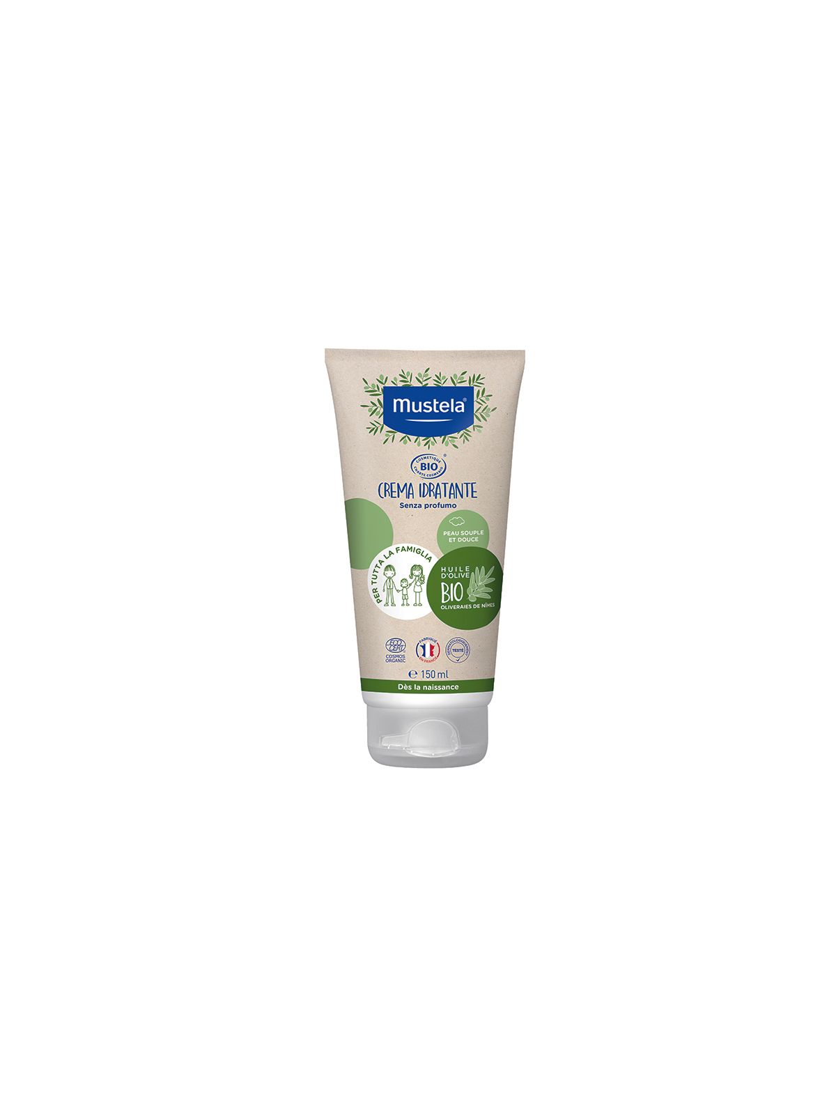 Crema idratante 150ml bio - Mustela