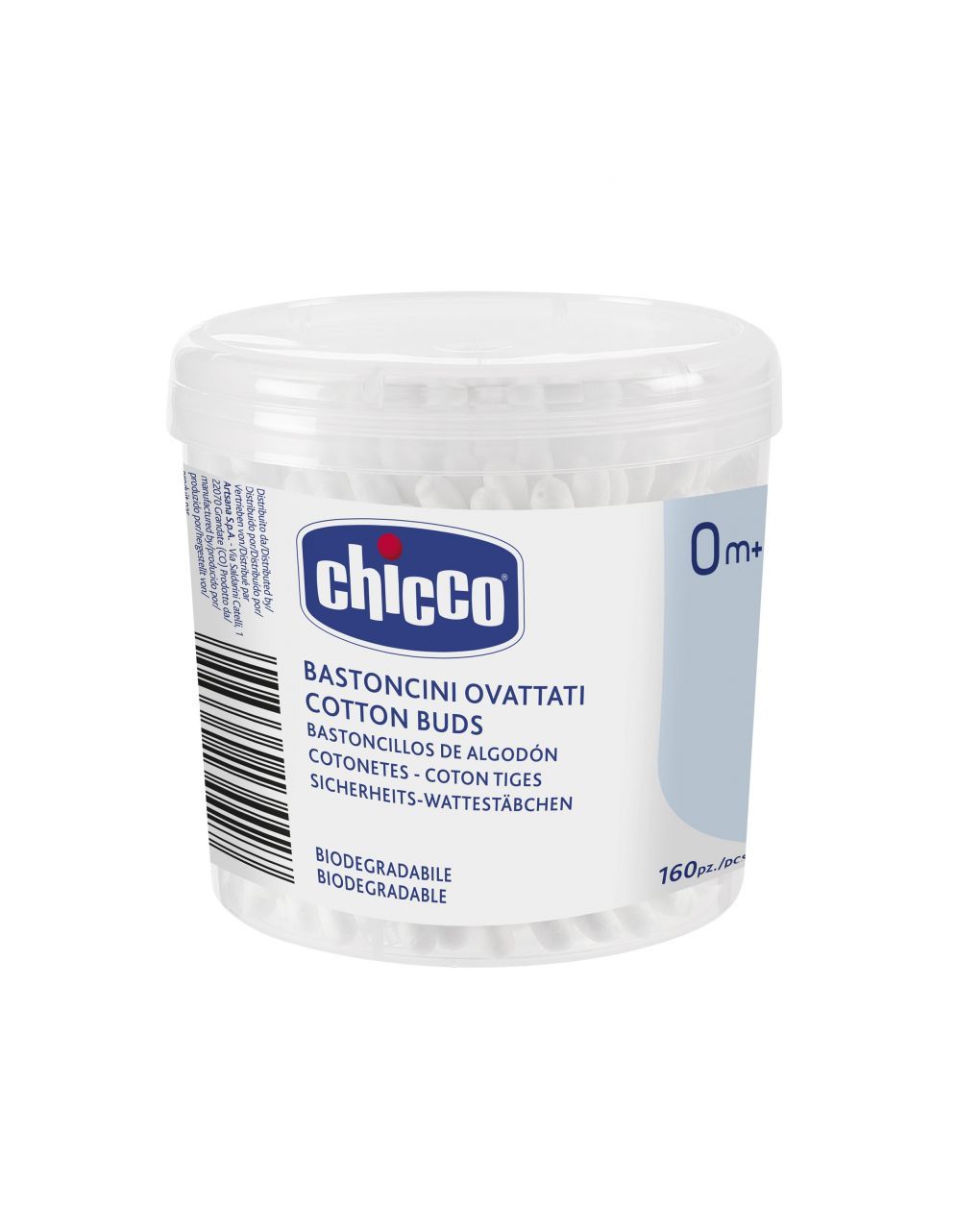 Bastoncini ovattati chicco - 160 pz - Chicco