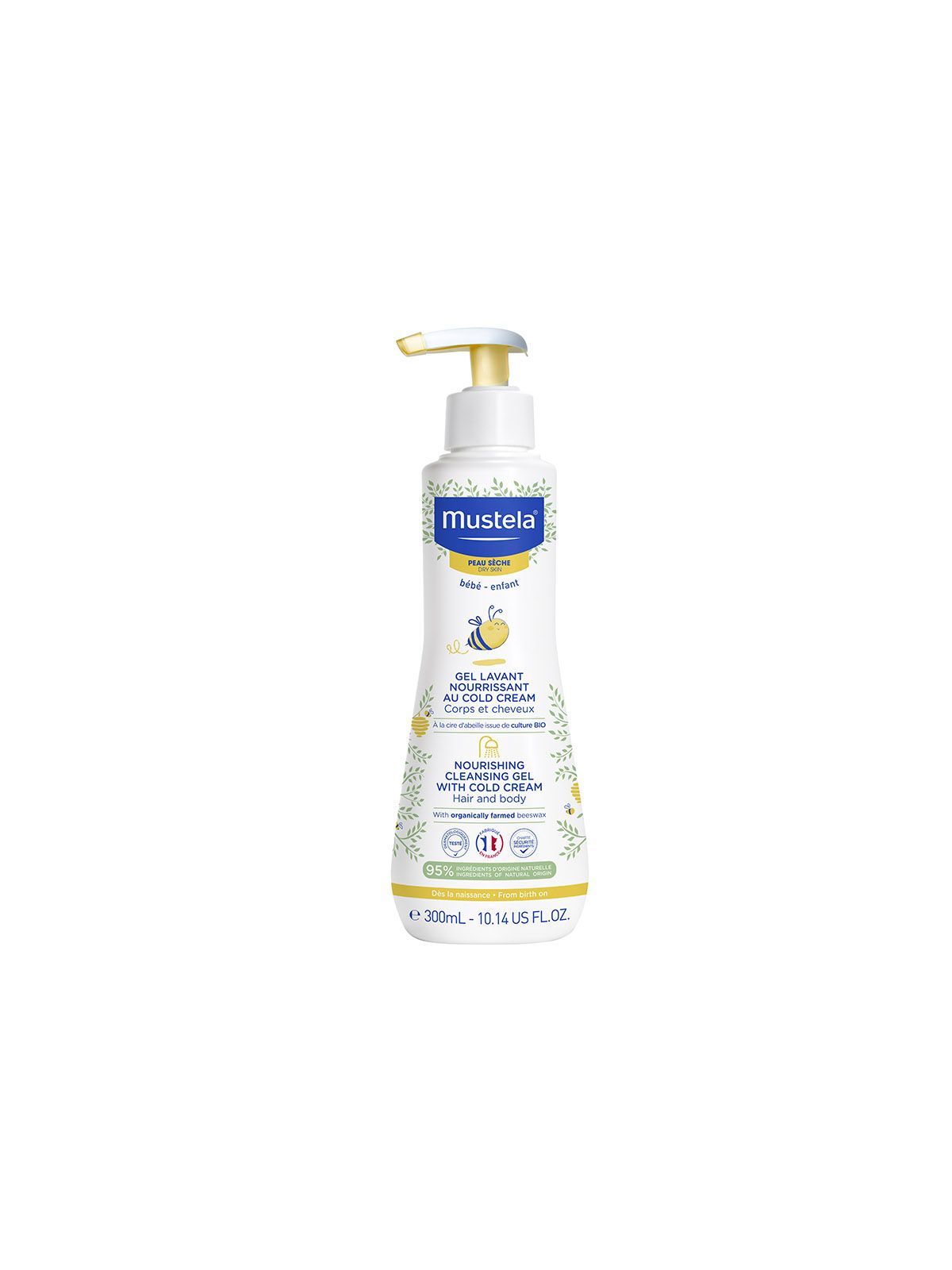 Detergente nutriente alla cold cream - Mustela