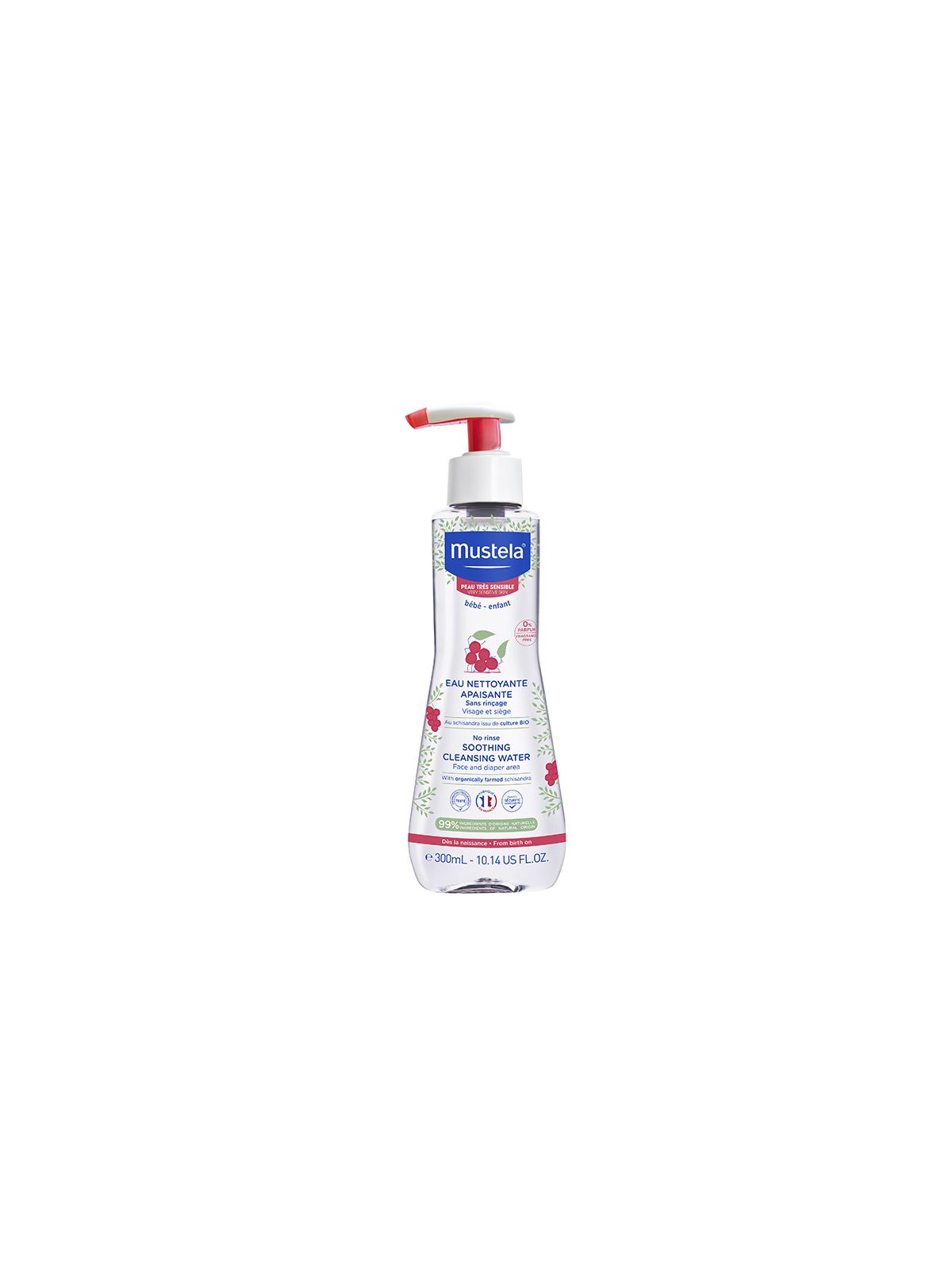 Fluido detergente s/r 300ml - Mustela