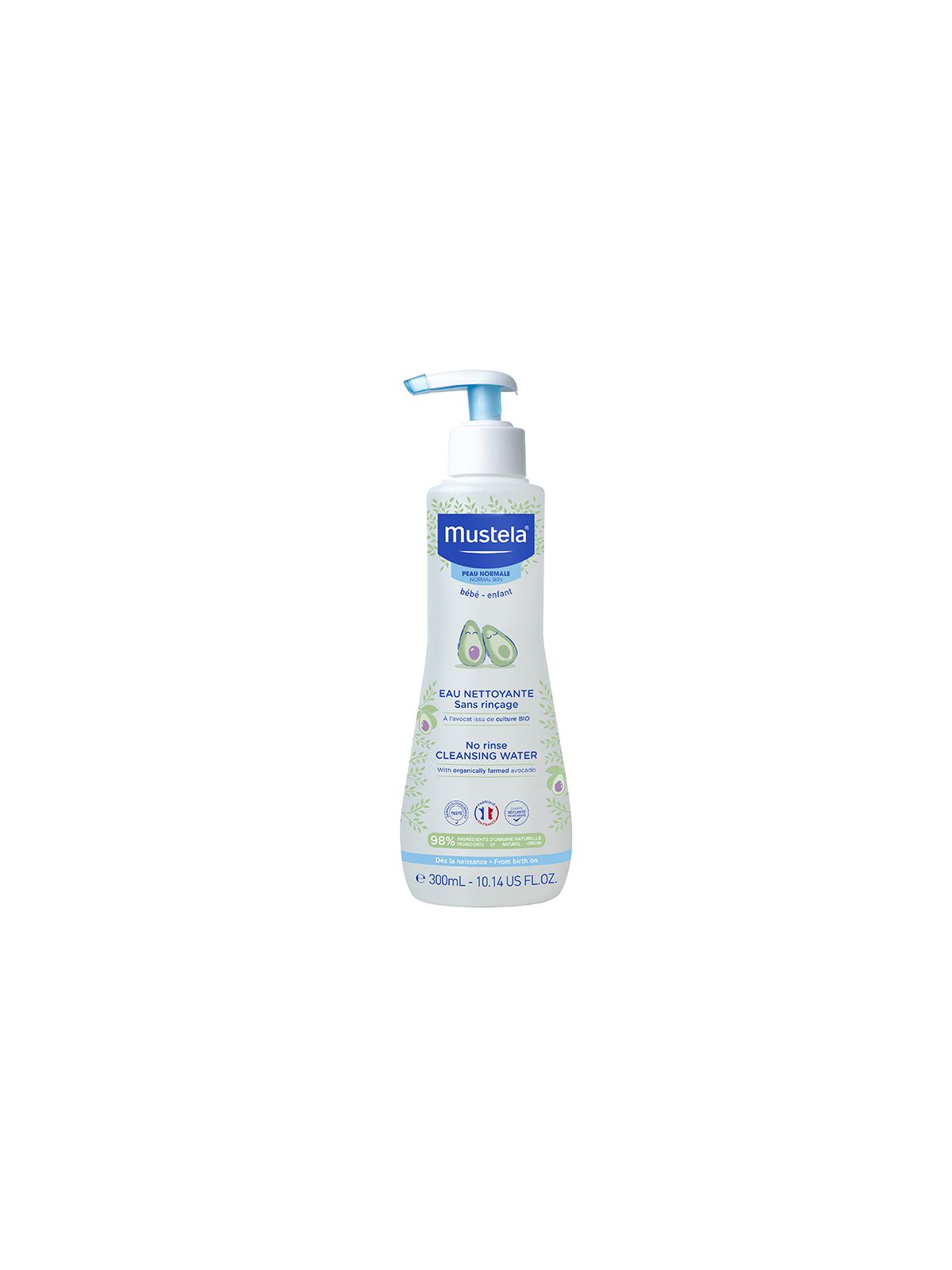 Fluido detergente senza risciacquo  300ml - Mustela