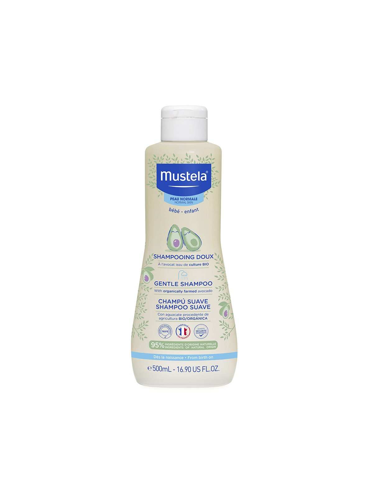 Shampoo dolce 500ml - Mustela