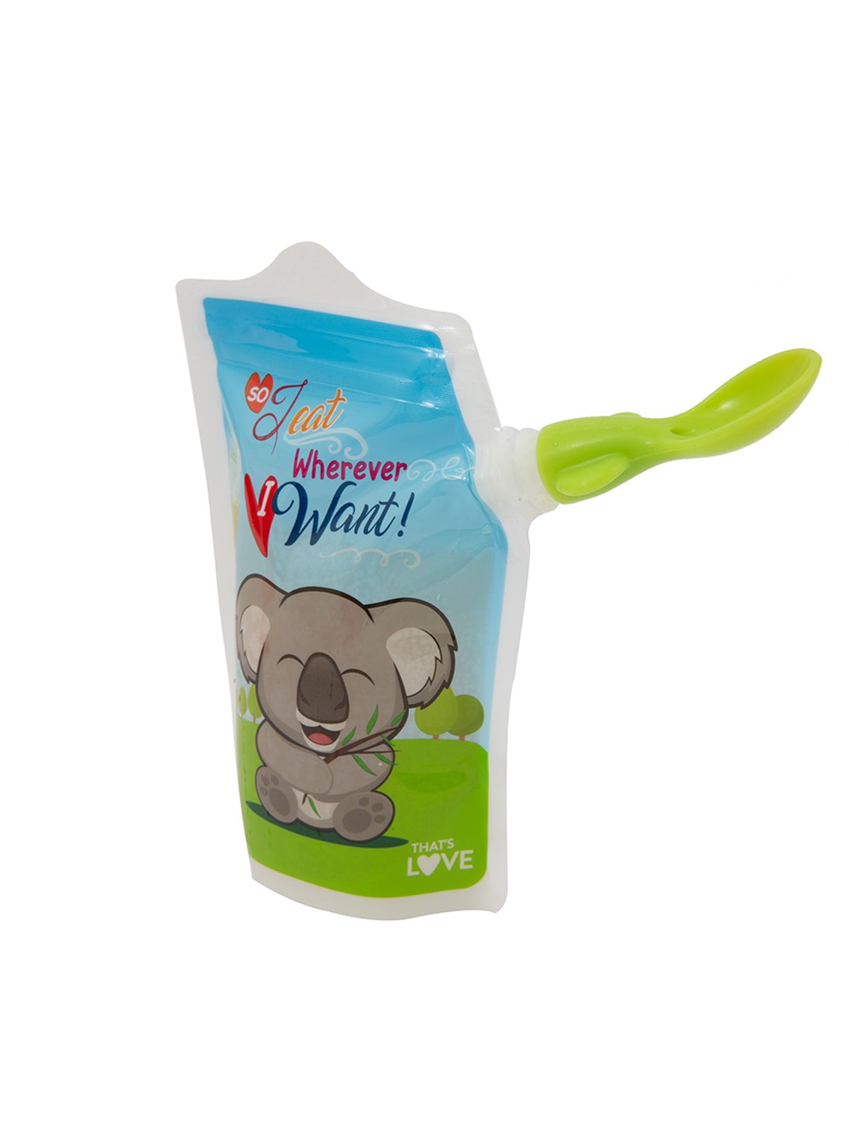 That's love contenitore per alimenti, pouch con cucchiaio - That’s love