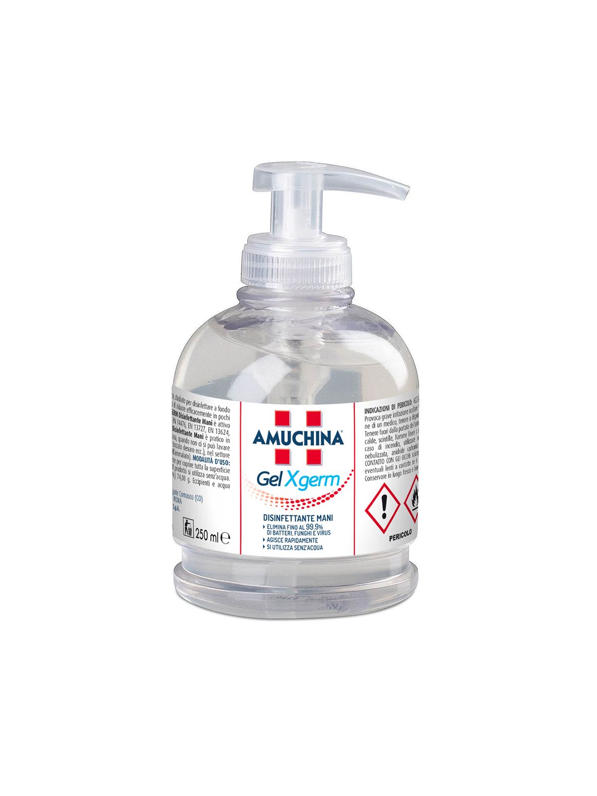 Amuchina gel x-germ 250ml - Amuchina