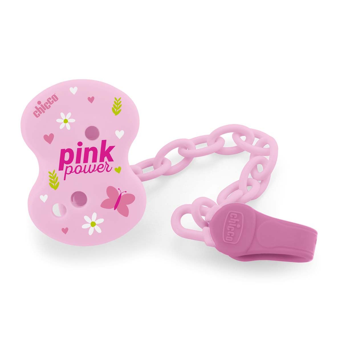 Clip con catenella chicco <strong>colori assortiti</strong> - Chicco