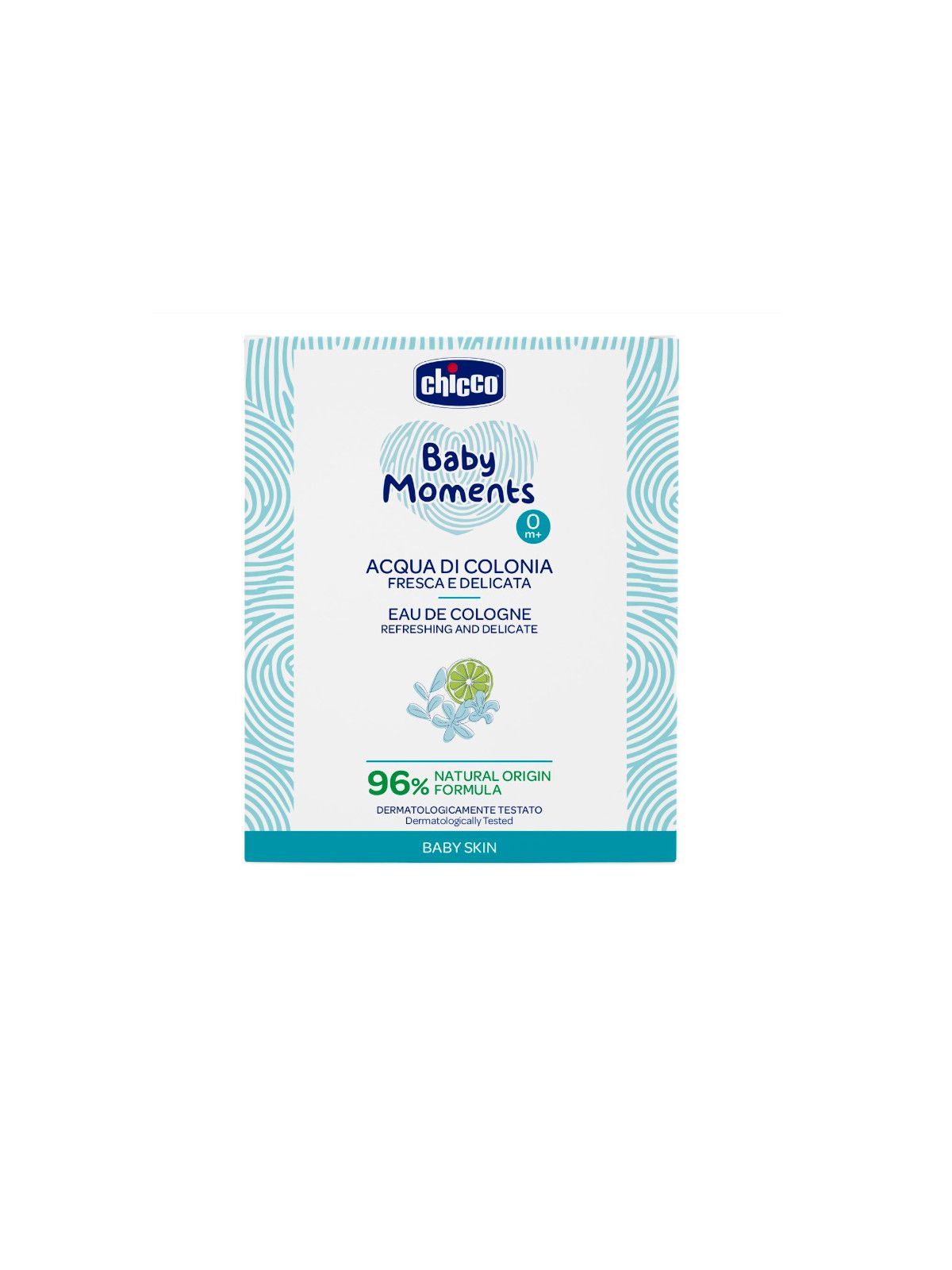 Acqua di colonia refr. delicate chicco baby moments baby skin - Chicco