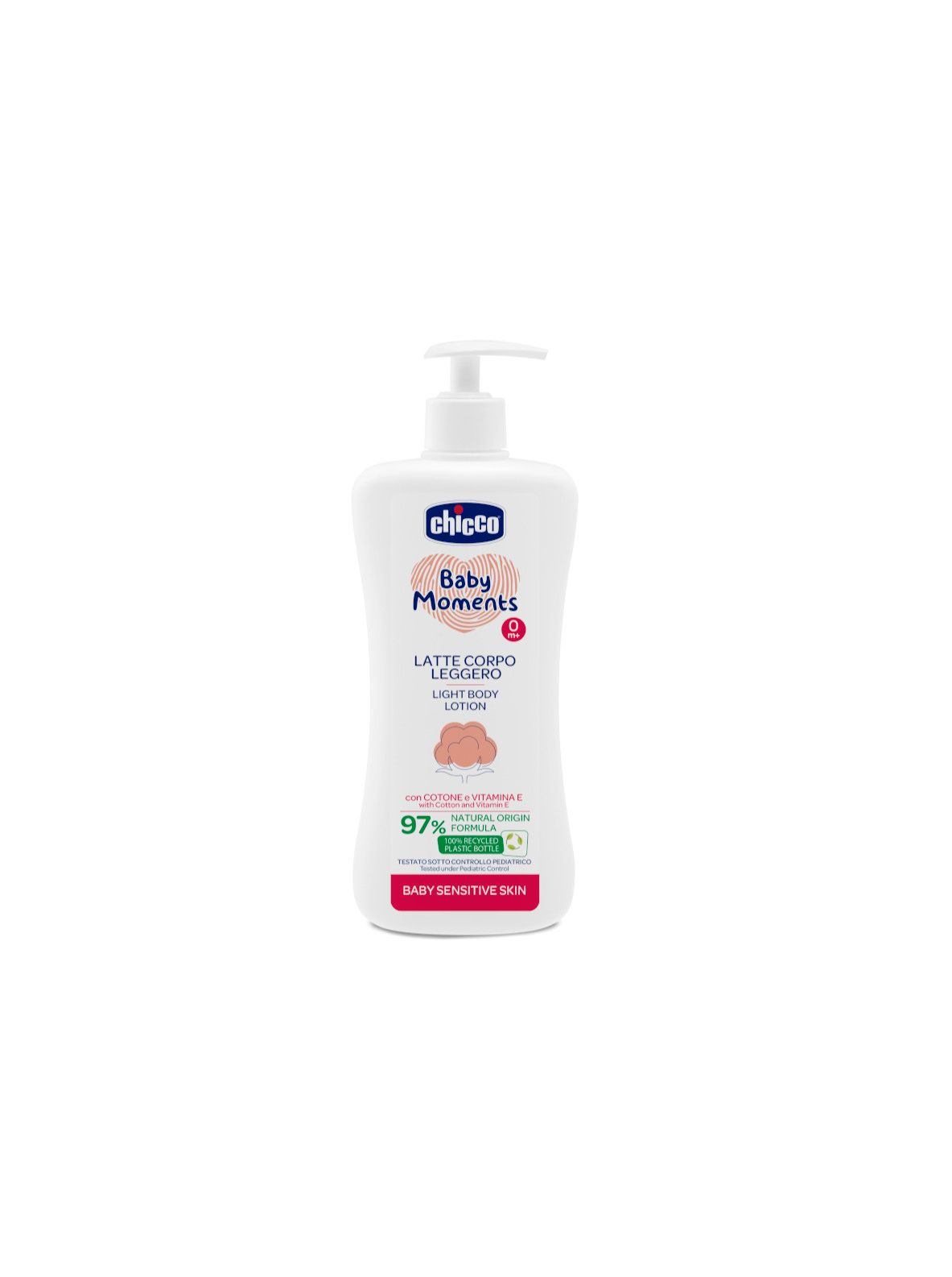 Latte corpo chicco baby moments sensitive skin - Chicco