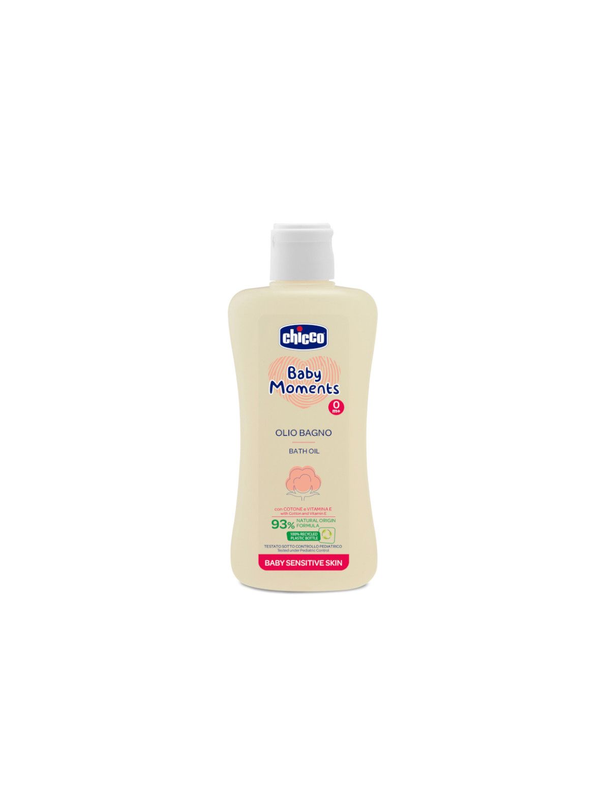 Olio bagno chicco baby moments sensitive skin - Chicco