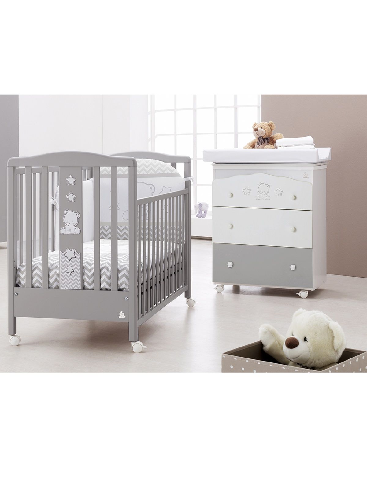 Italbaby- lettino popstar grigio - Italbaby