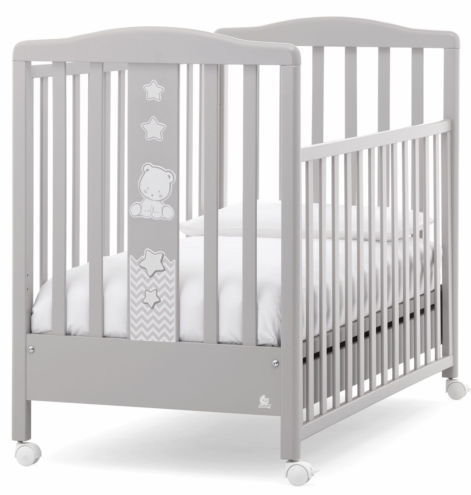Italbaby- lettino popstar grigio - Italbaby