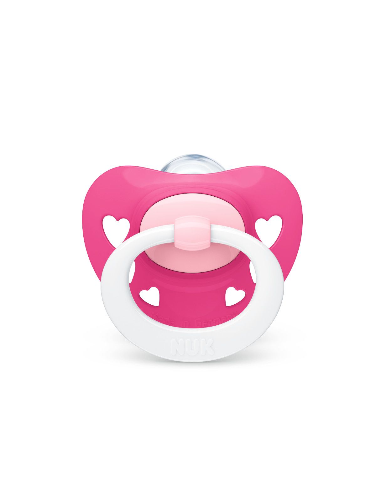 Nuk - succhietto signature silicone 18-36 2pz - Nuk