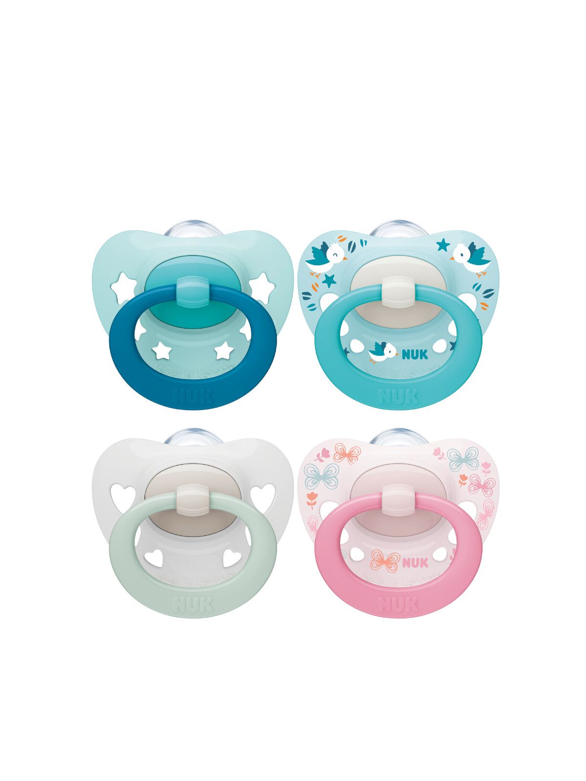 Nuk - succhietto signature silicone 0-6 2pz - Nuk