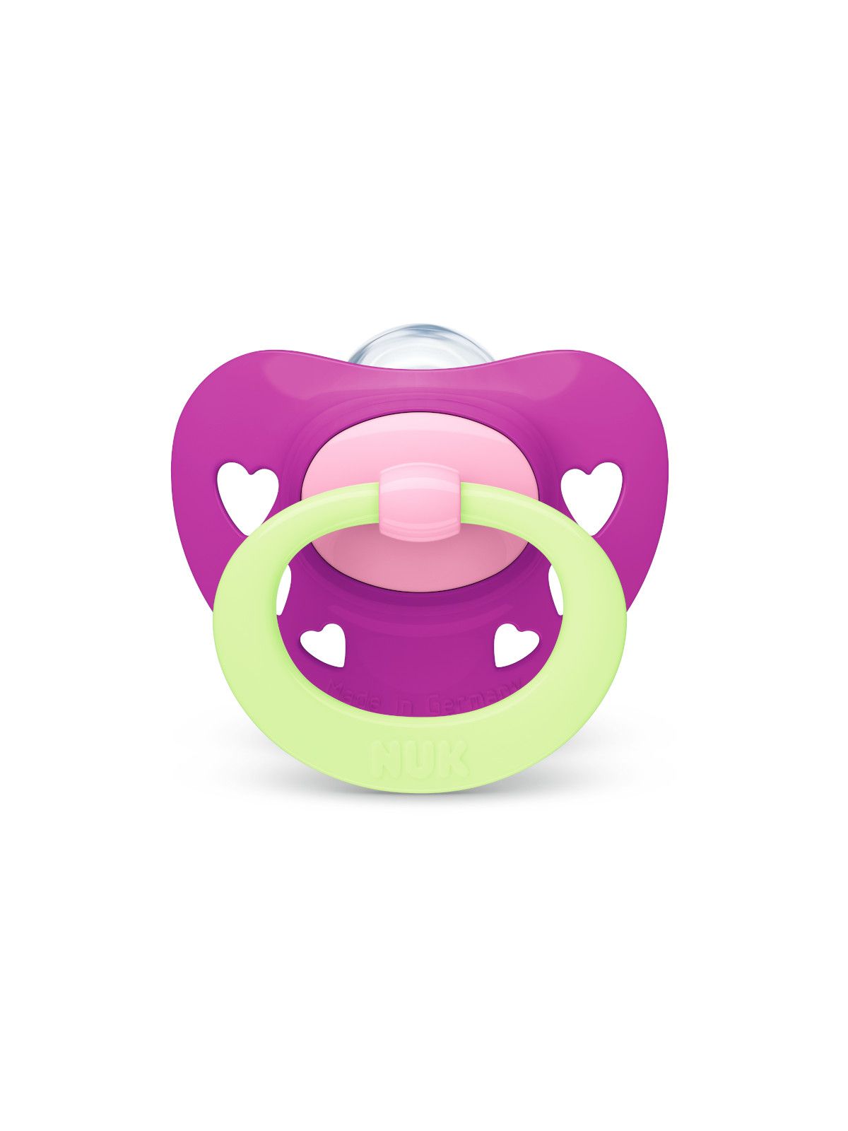 Nuk - succhietto signature night silc 0-6 2pz - Nuk