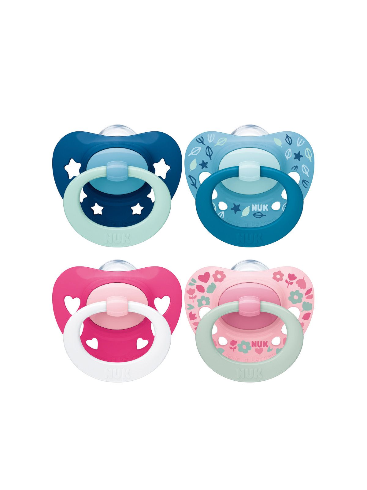 Nuk - succhietto signature silicone 6-18 2pz - Nuk