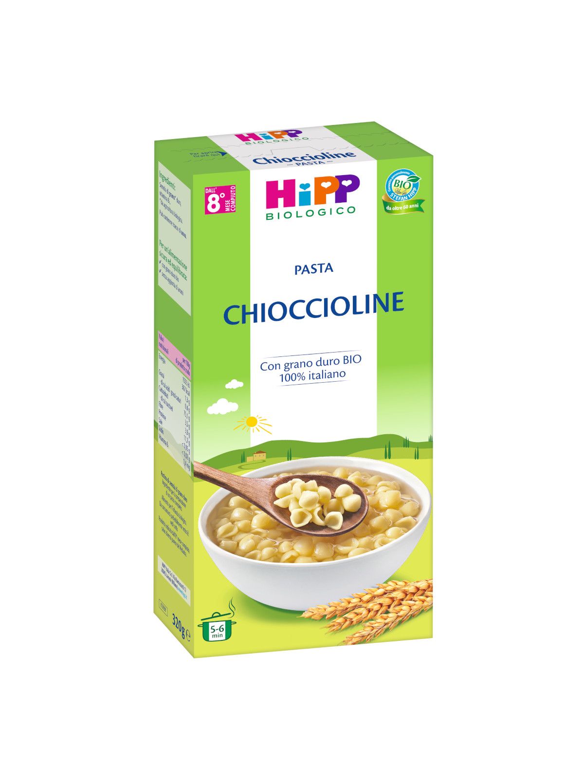 Hipp biologico-pastine chioccioline 320g - Hipp Biologico