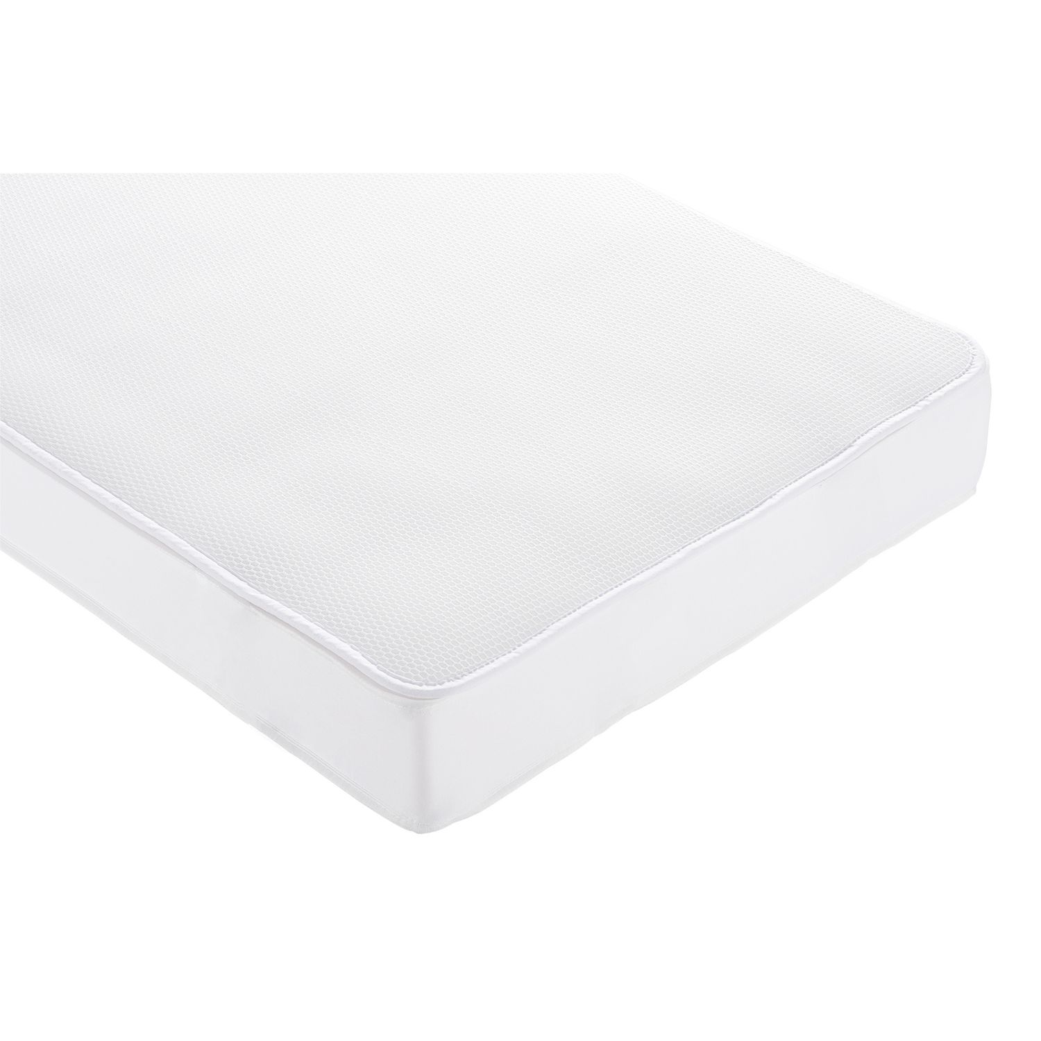 Materasso easy safe combo con topsafe coprimaterasso traspirante 3 strati per lettino cm 62x125x12 - Aircuddle