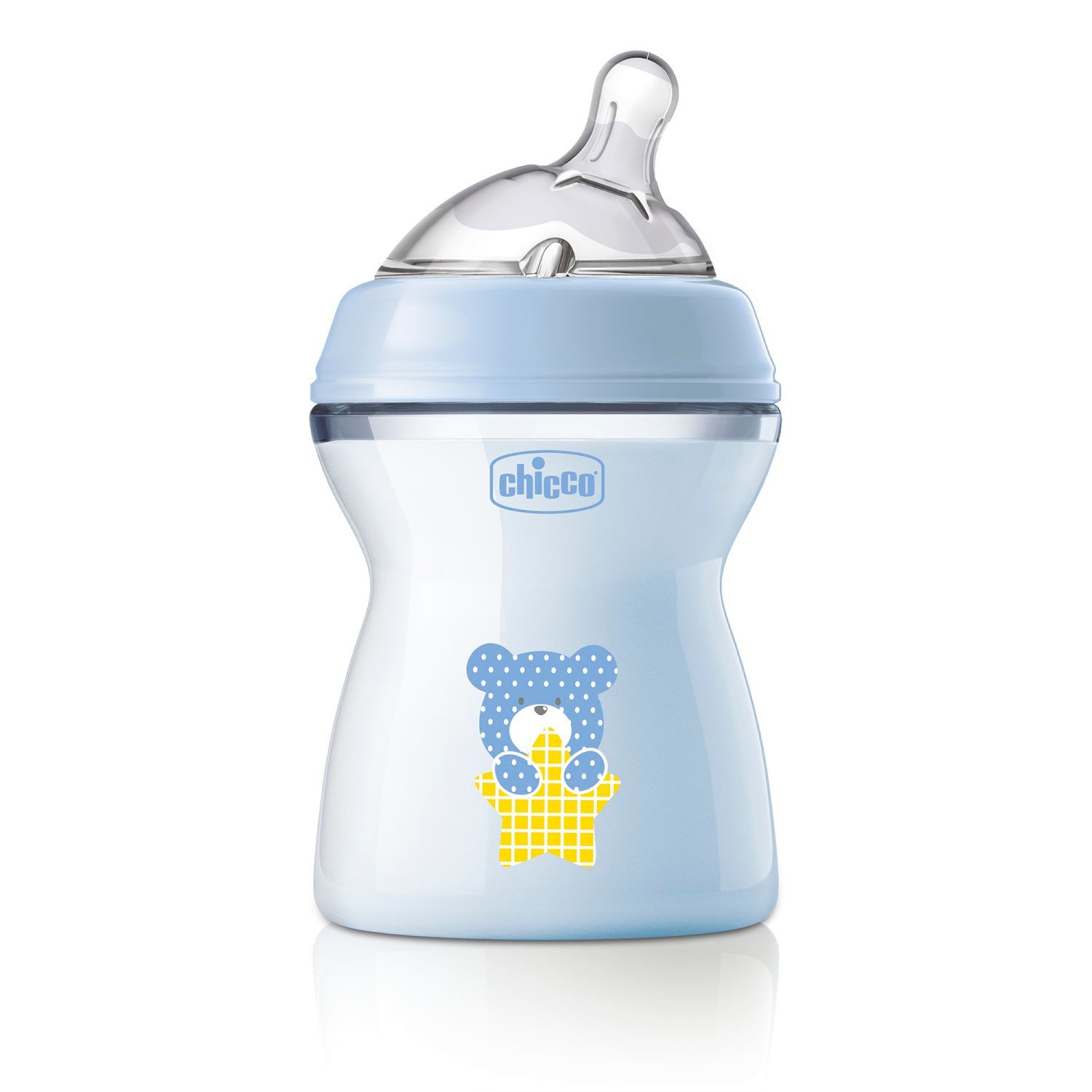 Chicco - biberon naturalfeeling bimbo, 2m+, 250 ml, flusso medio - Chicco