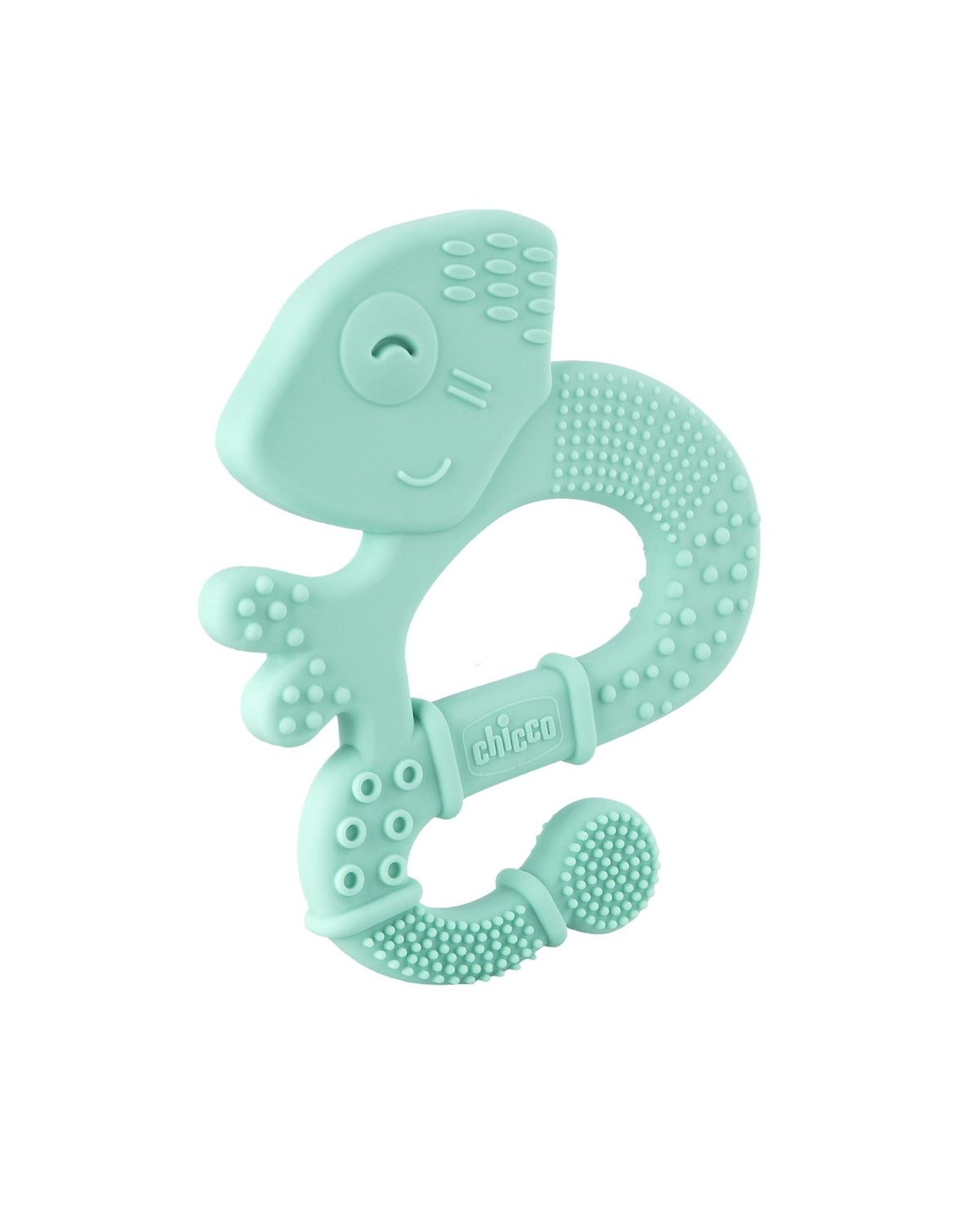 Chicco - massaggiagengive soft iguana azzurro 2m+ - Chicco