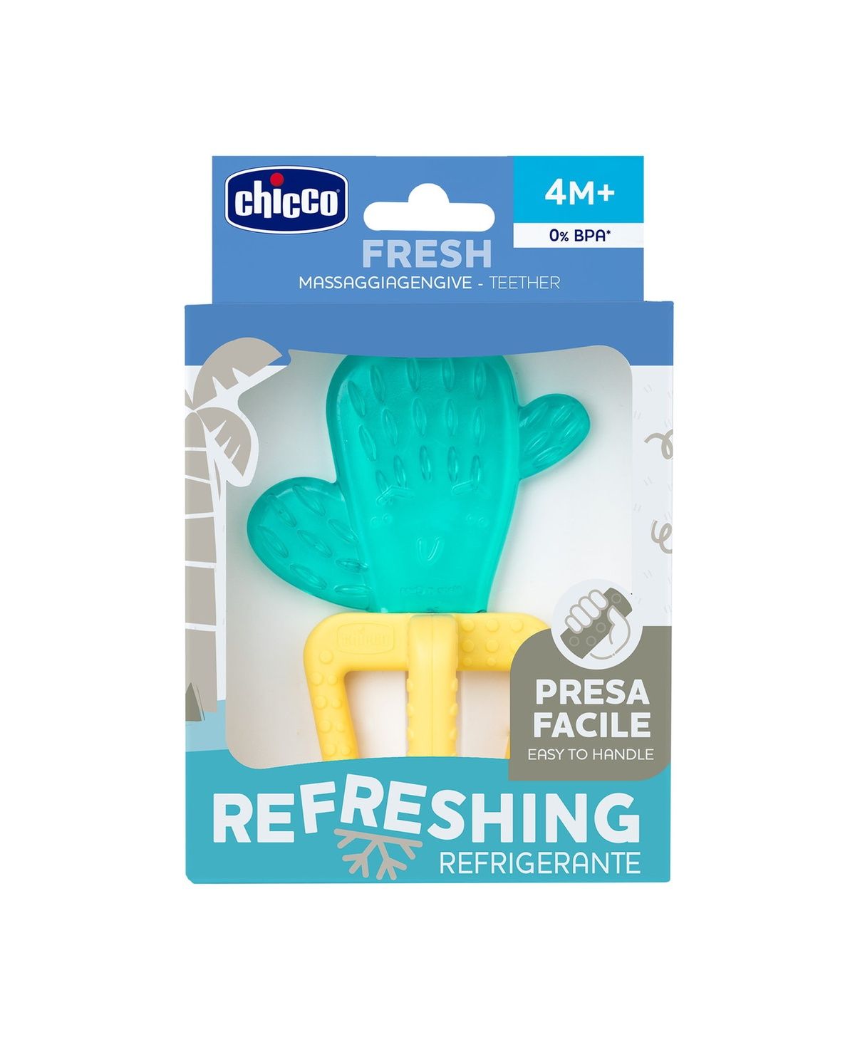 Chicco - massaggiagengive fresh cactus 3d 4m+ - Chicco