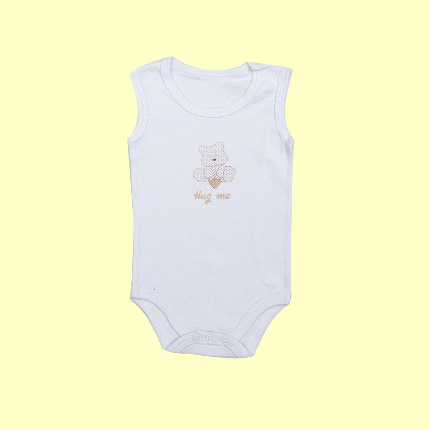 Mawi pack x 3 body a canotta orsetto beige - Mawi