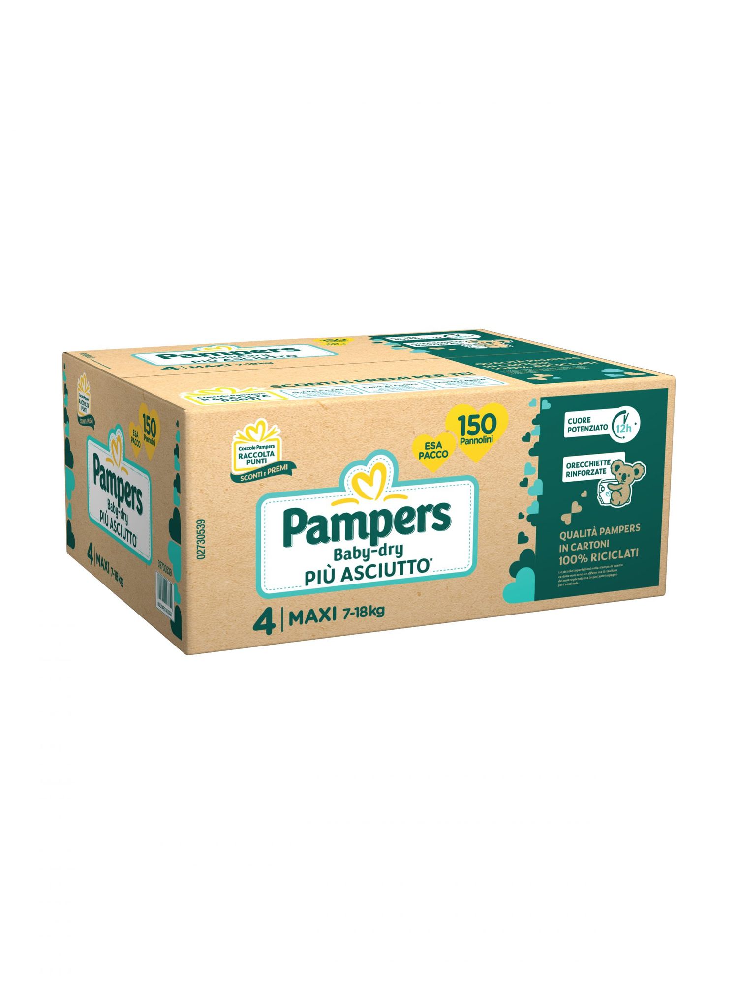 Pampers-esapck baby dry maxi x150 - Catalogo Pampers
