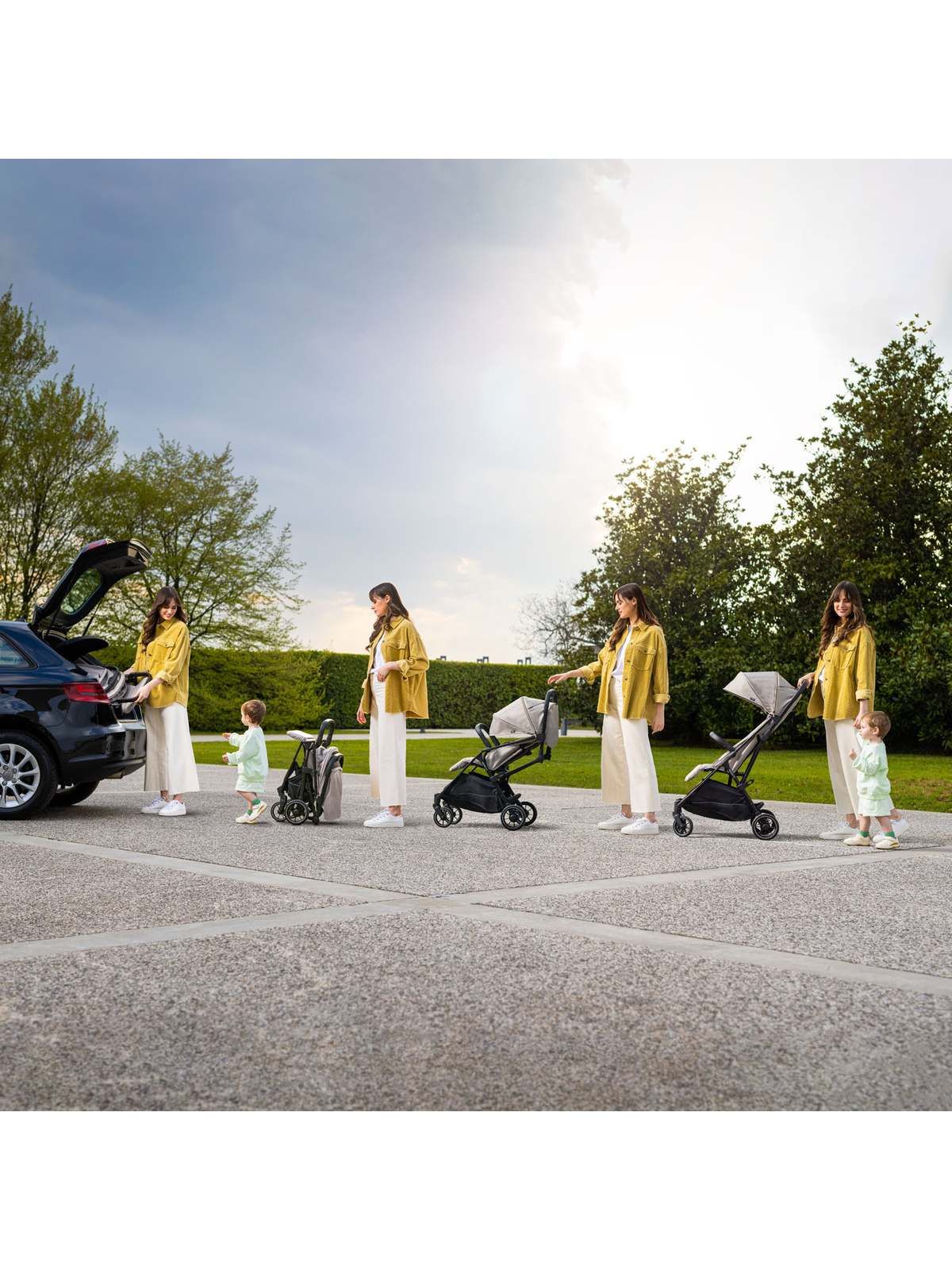 Inglesina passeggino now colore snap grey - Inglesina