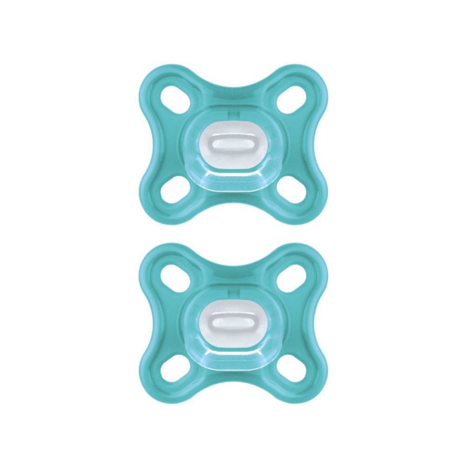 Mam 2 pz succhietti comfort 0-2m silicone, neutro - Mam