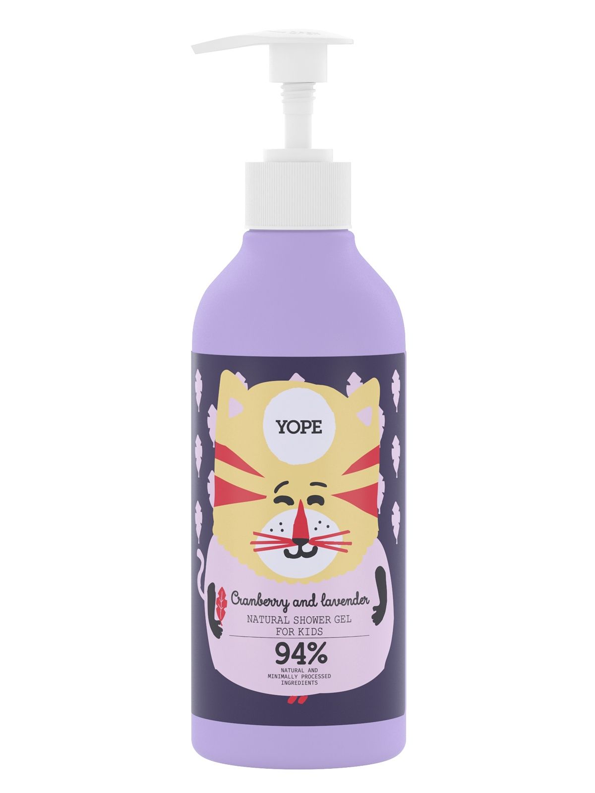 Yope - gel doccia bimbi cranberry &amp; lavender - Yope