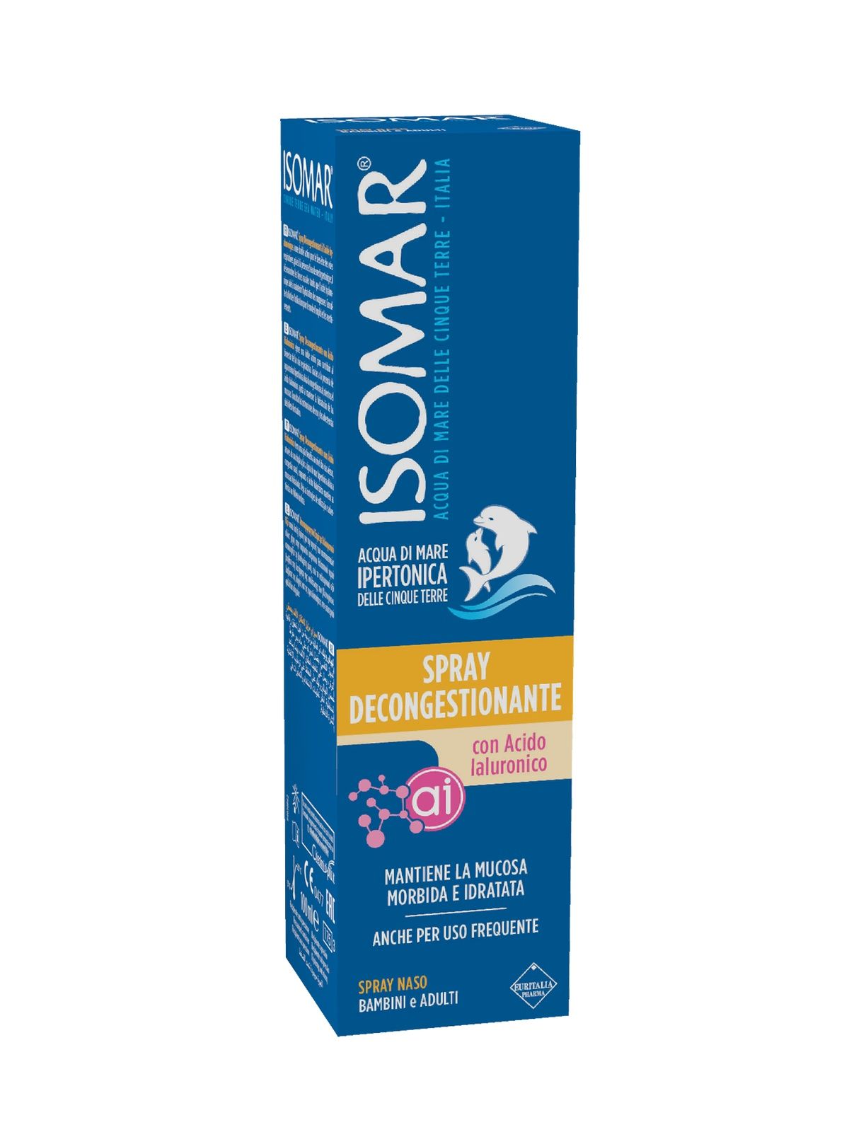 Isomar spray decong acido ialuronico 100ml - 