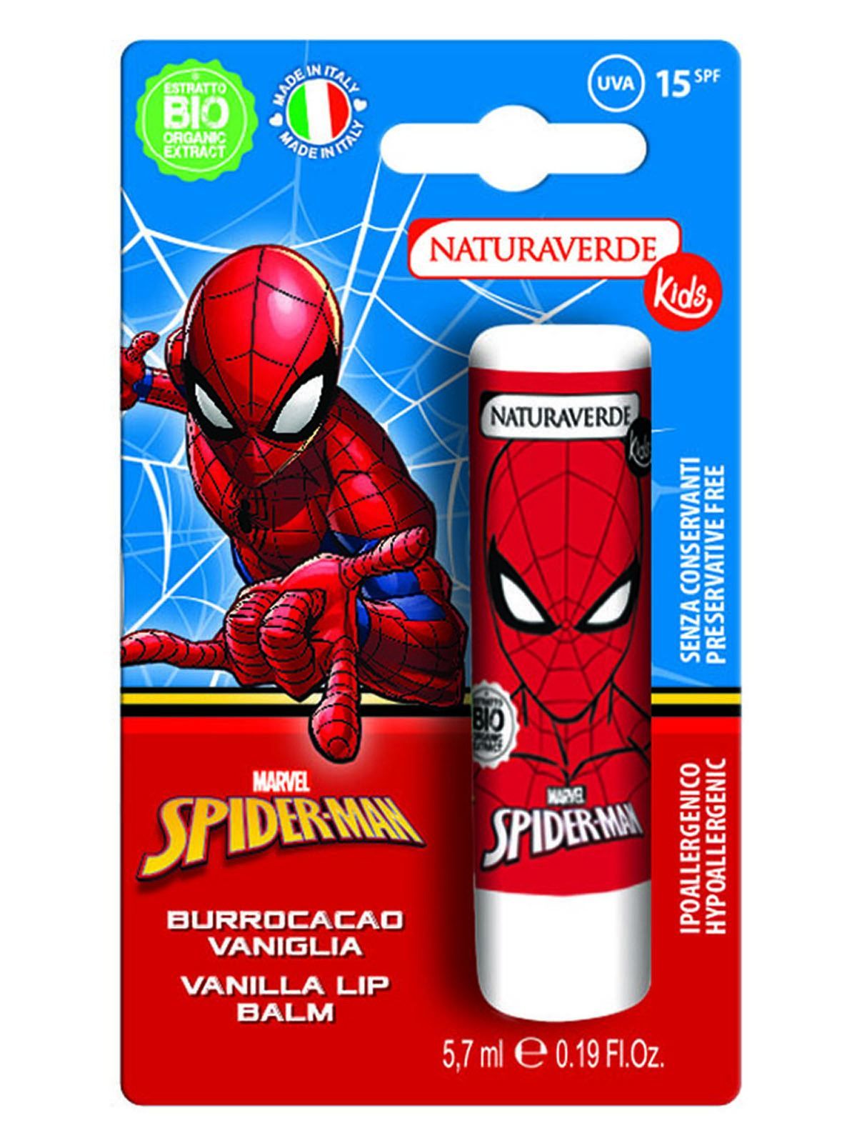 Sodico spiderman burrocacao vaniglia 5,7ml - Sodico