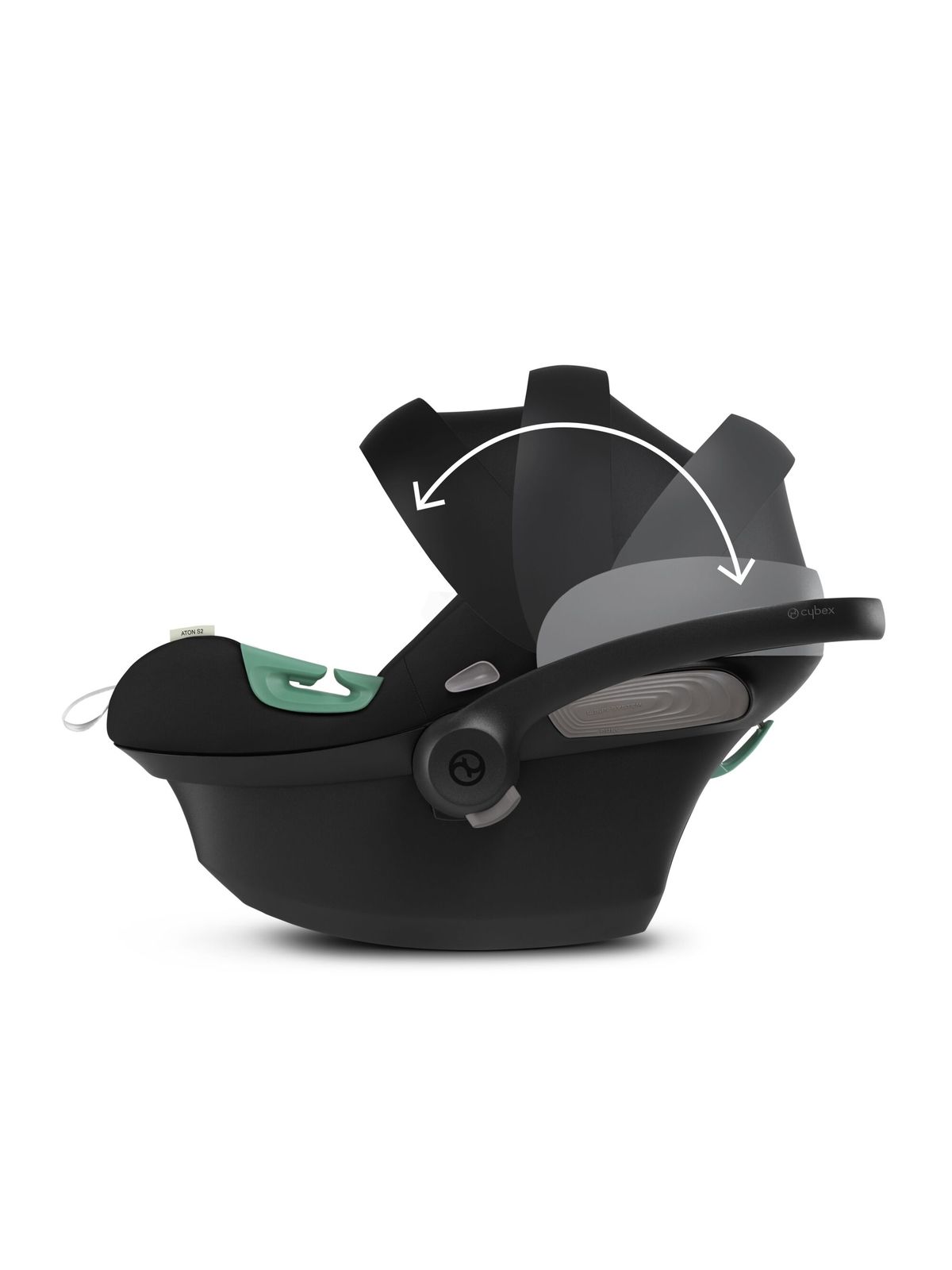 Seggiolino aton s2 i-size moon black - Cybex